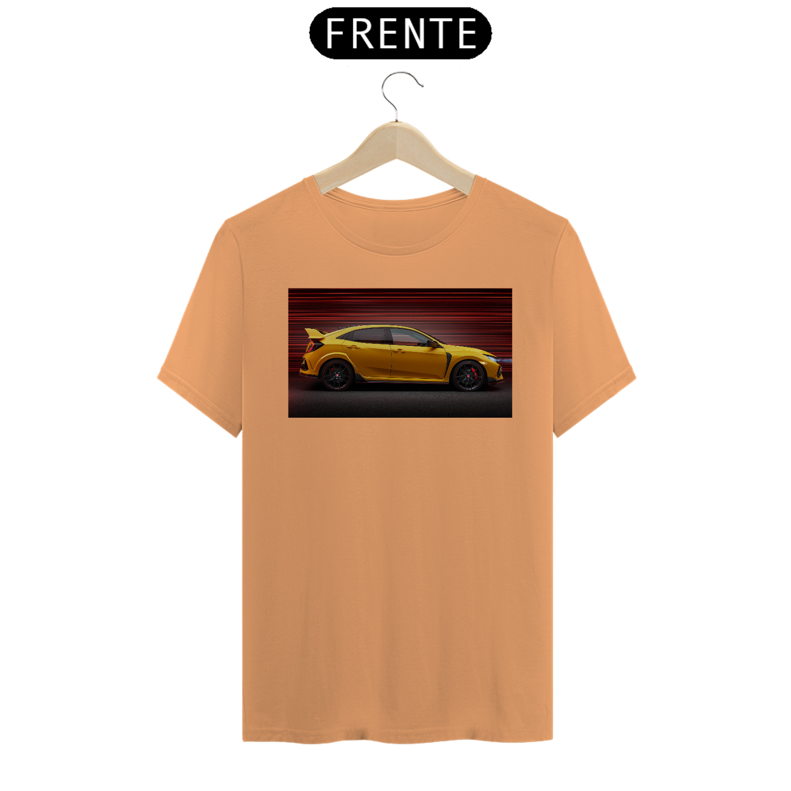 Camiseta Civic amarelo