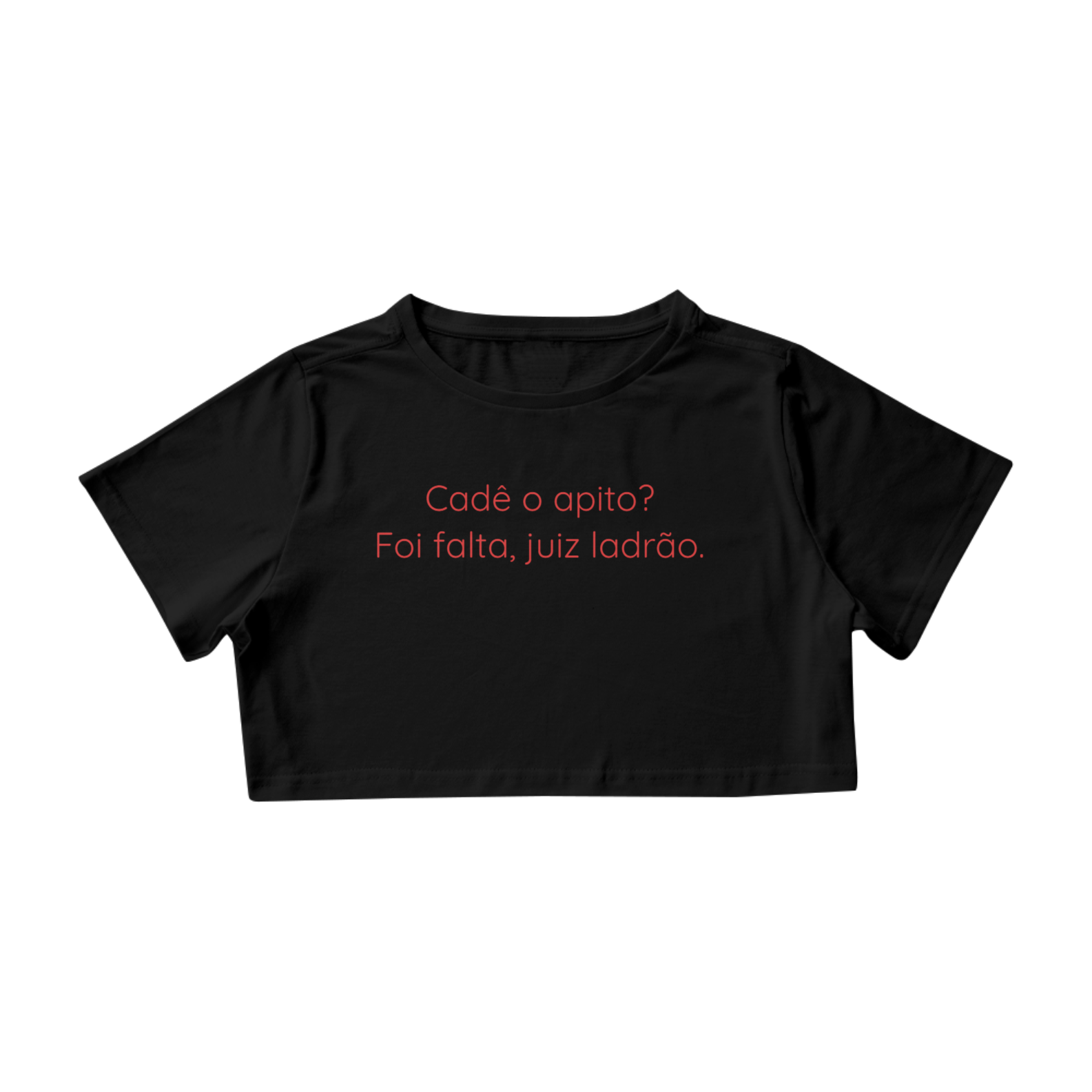 Cropped - cadê o apoito