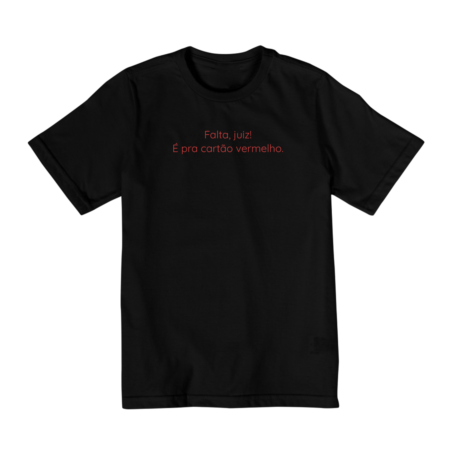 Quality Infantil (2 a 8) - cartão vermelho