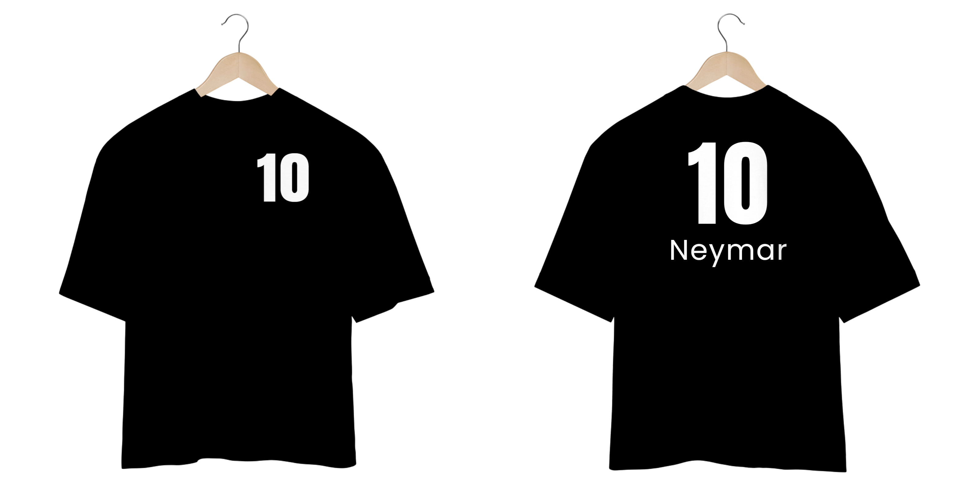 Camiseta Oversized - 10 Neymar