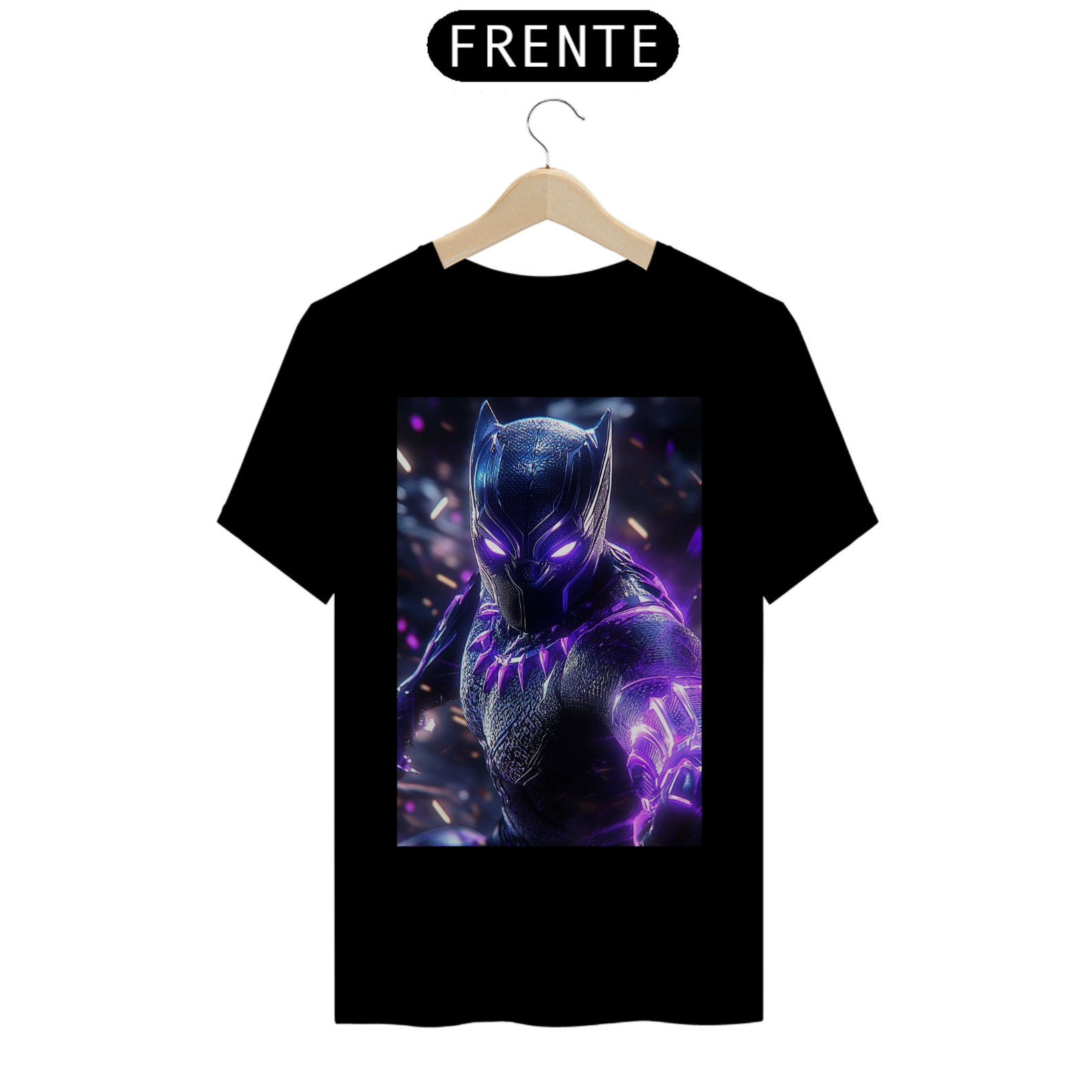 Camisa Pantera negra  Masculino