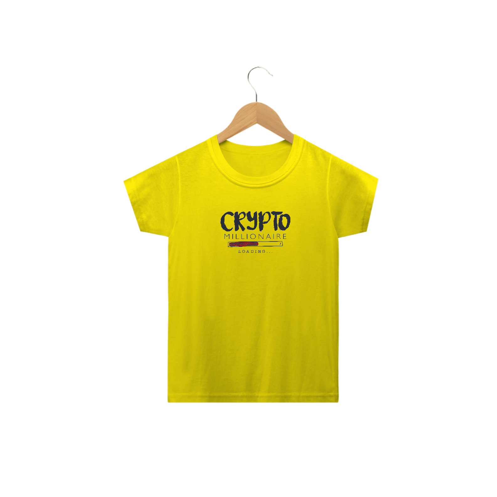 Camiseta Infantil Crypto Millionaire