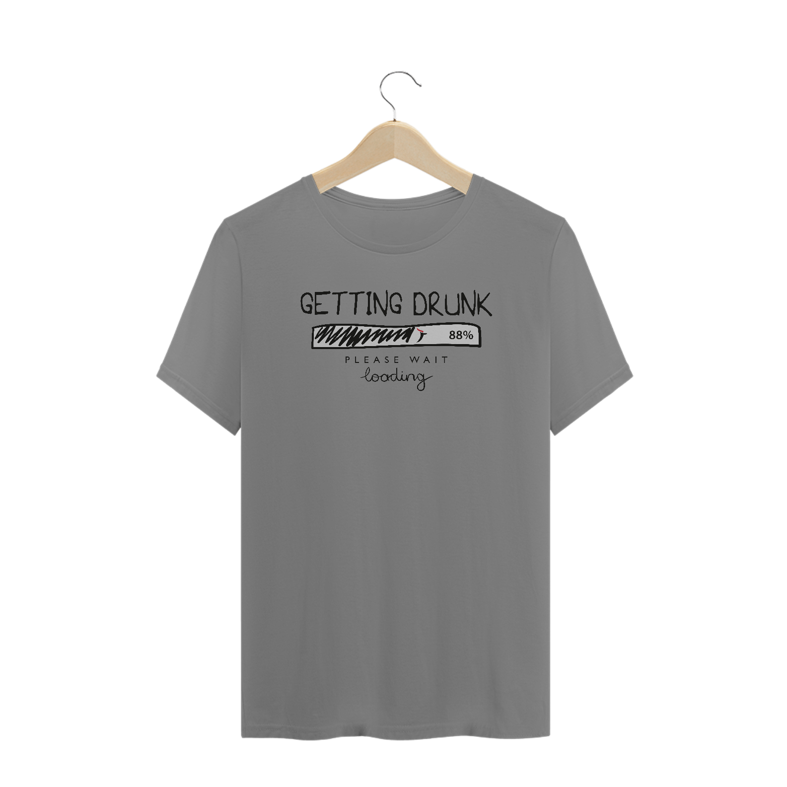 Camiseta Plus Size Cerveja Modelo 2 - Getting Drunk