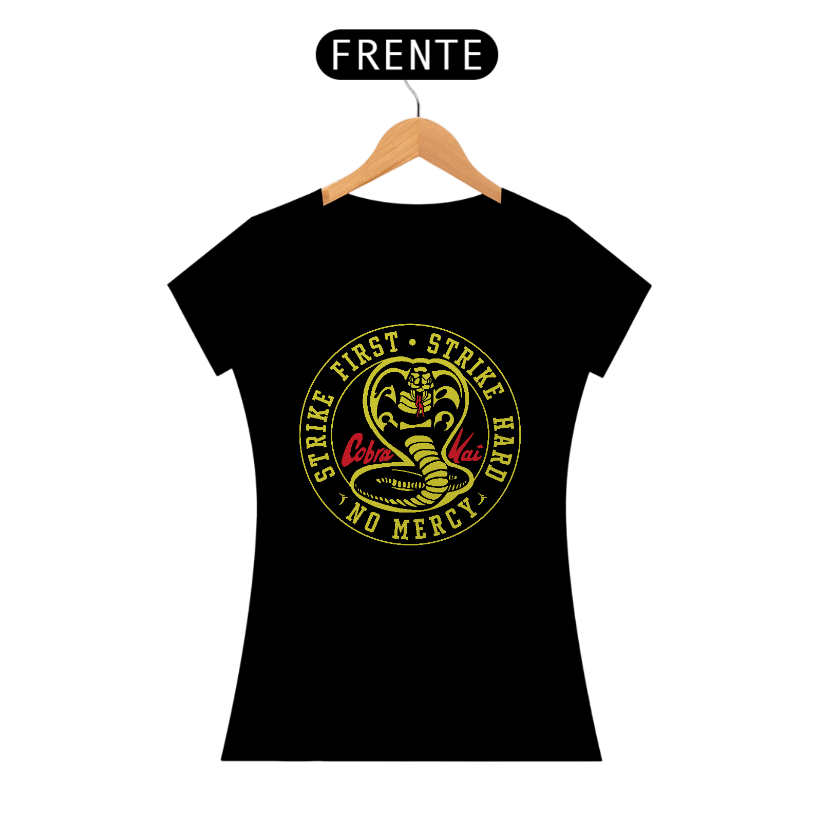Baby Look Cobra Kai - Modelo 1