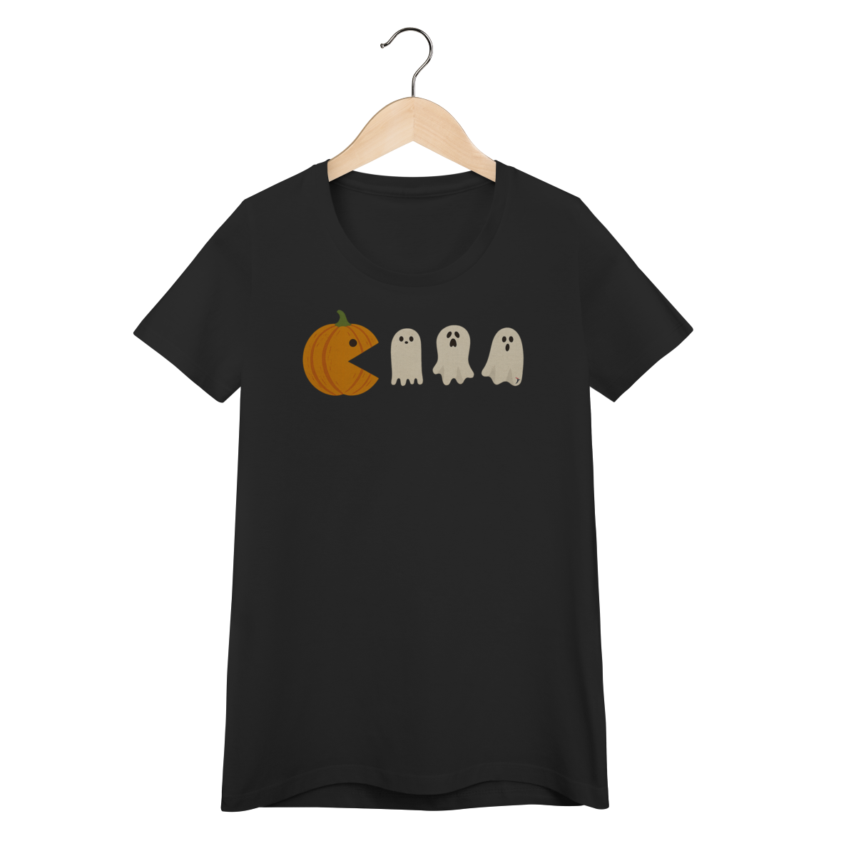 Baby Look Halloween Modelo 1 - Pacman