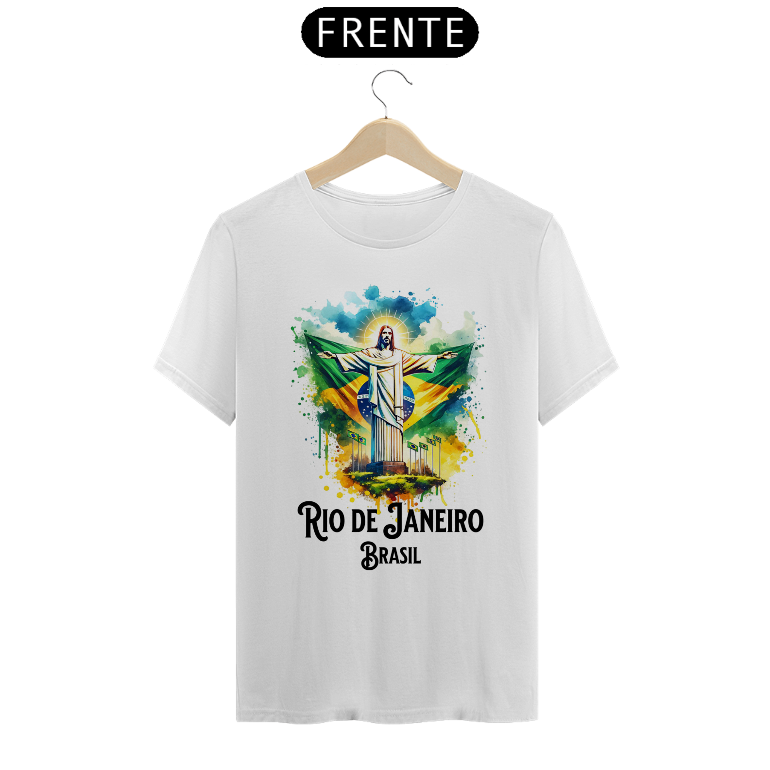 T-shirt  Brasil cristo redentor