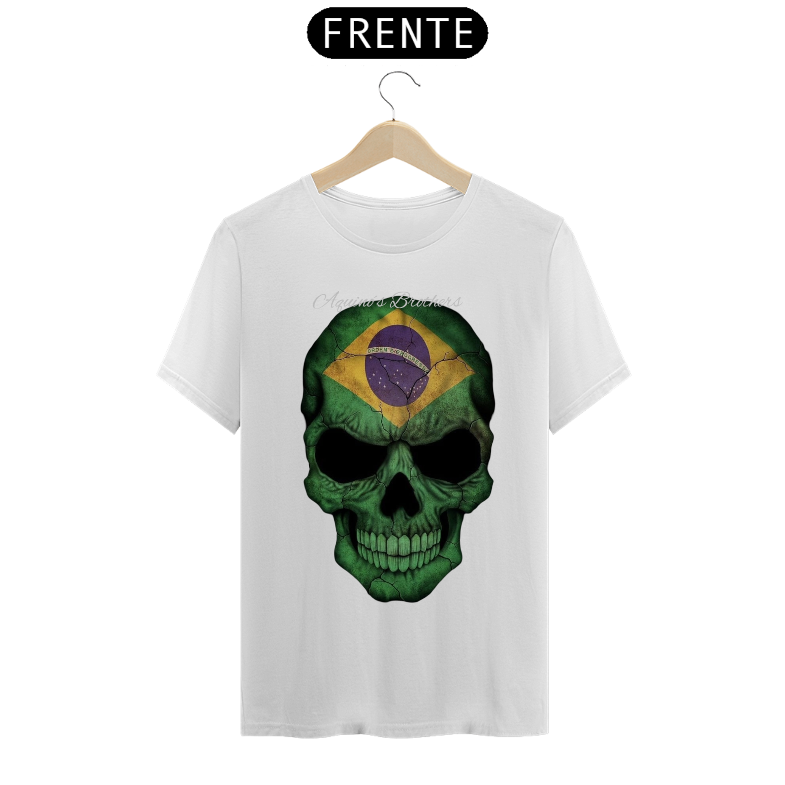 T-shirt  Caveira brasil