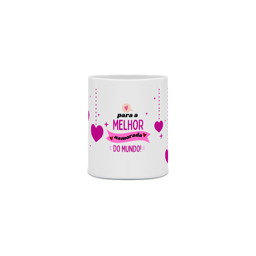 Caneca Porcelana - Melhor Namorada