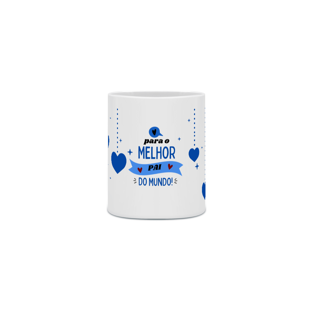 Caneca Porcelana - Melhor Pai
