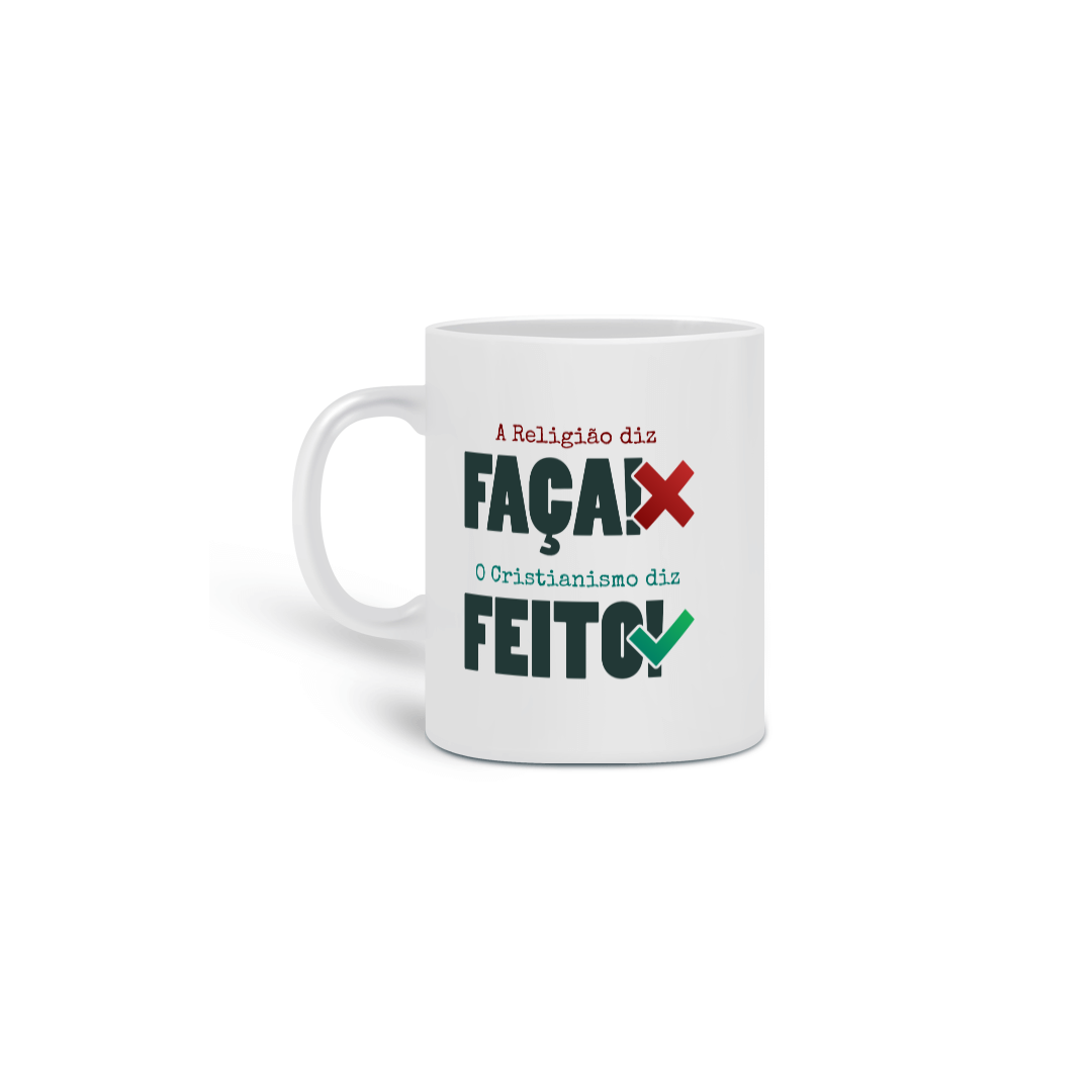 Caneca | Religião VS Cristianismo
