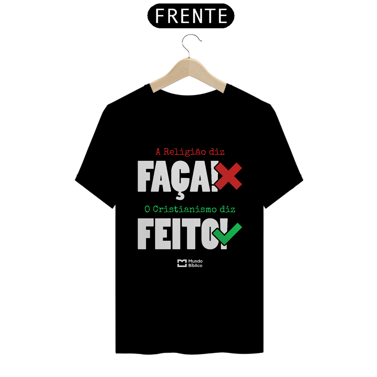 Camiseta | Religião VS Cristianismo