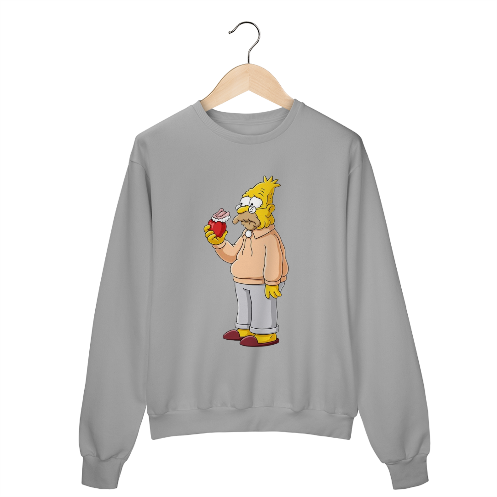  Moletom - Abraham Simpson II (Denture Edition)