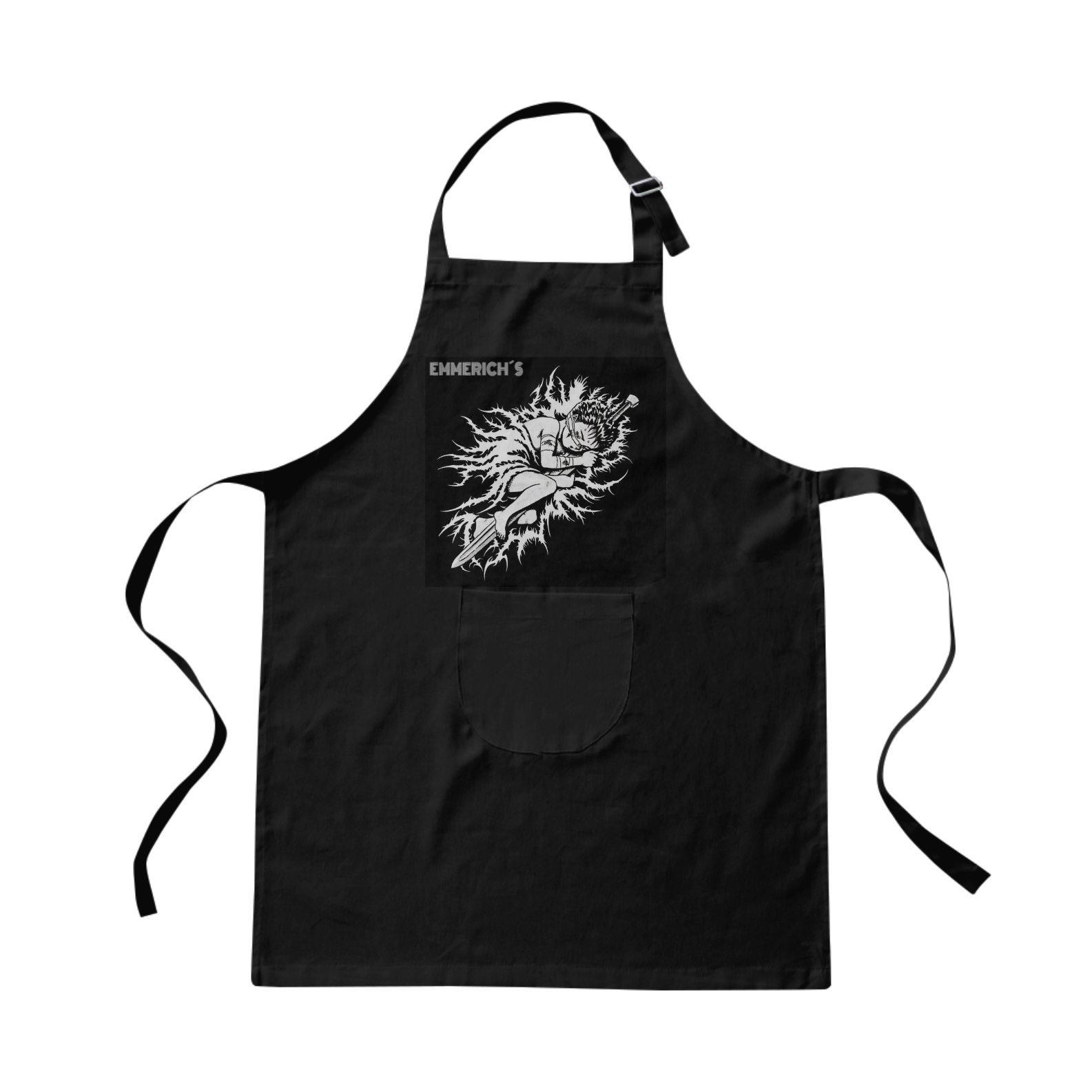 avental preto-{berserk}