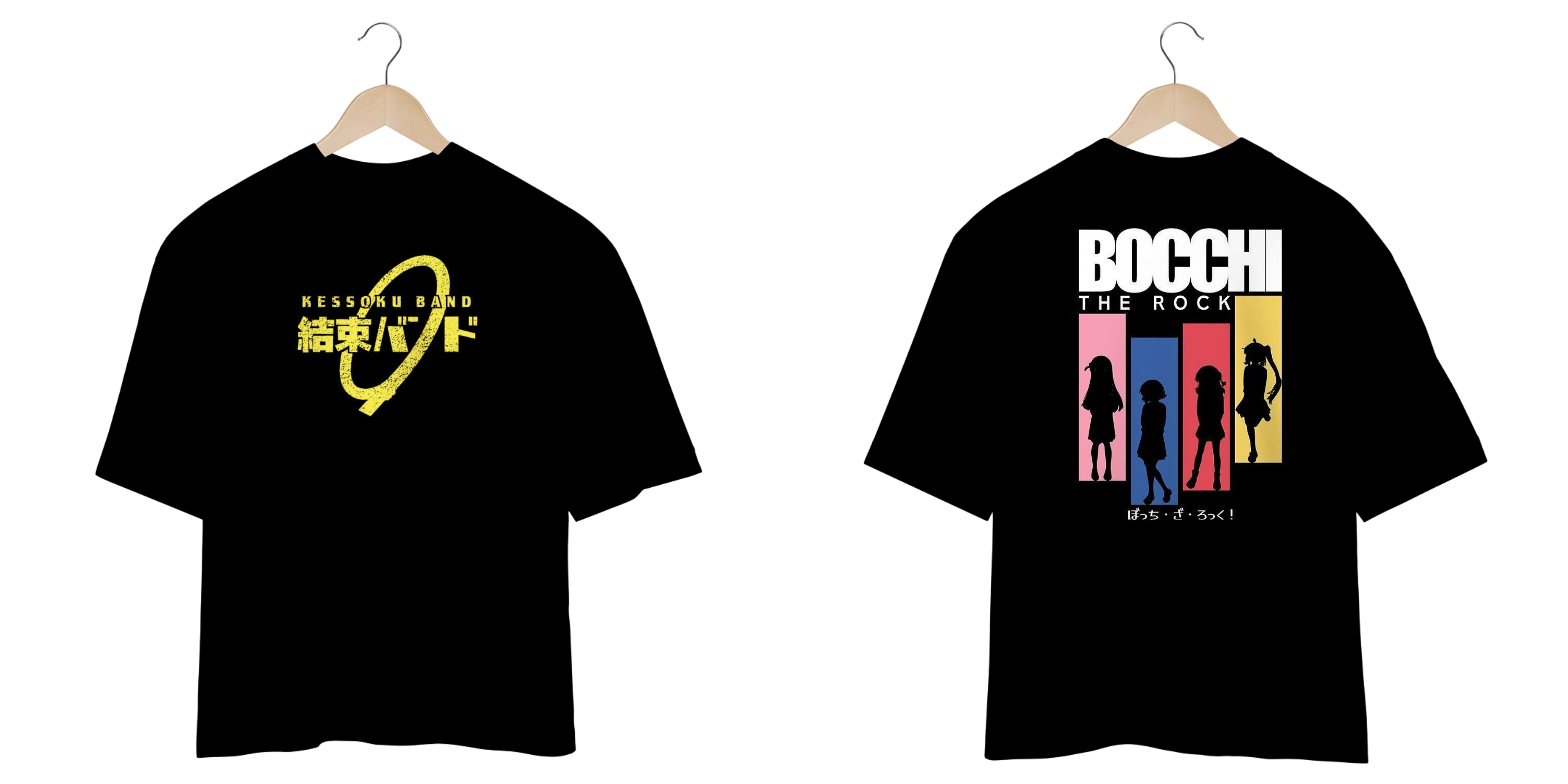 camisa da KESSOKU BAND---{anime Bocchi The Rock}