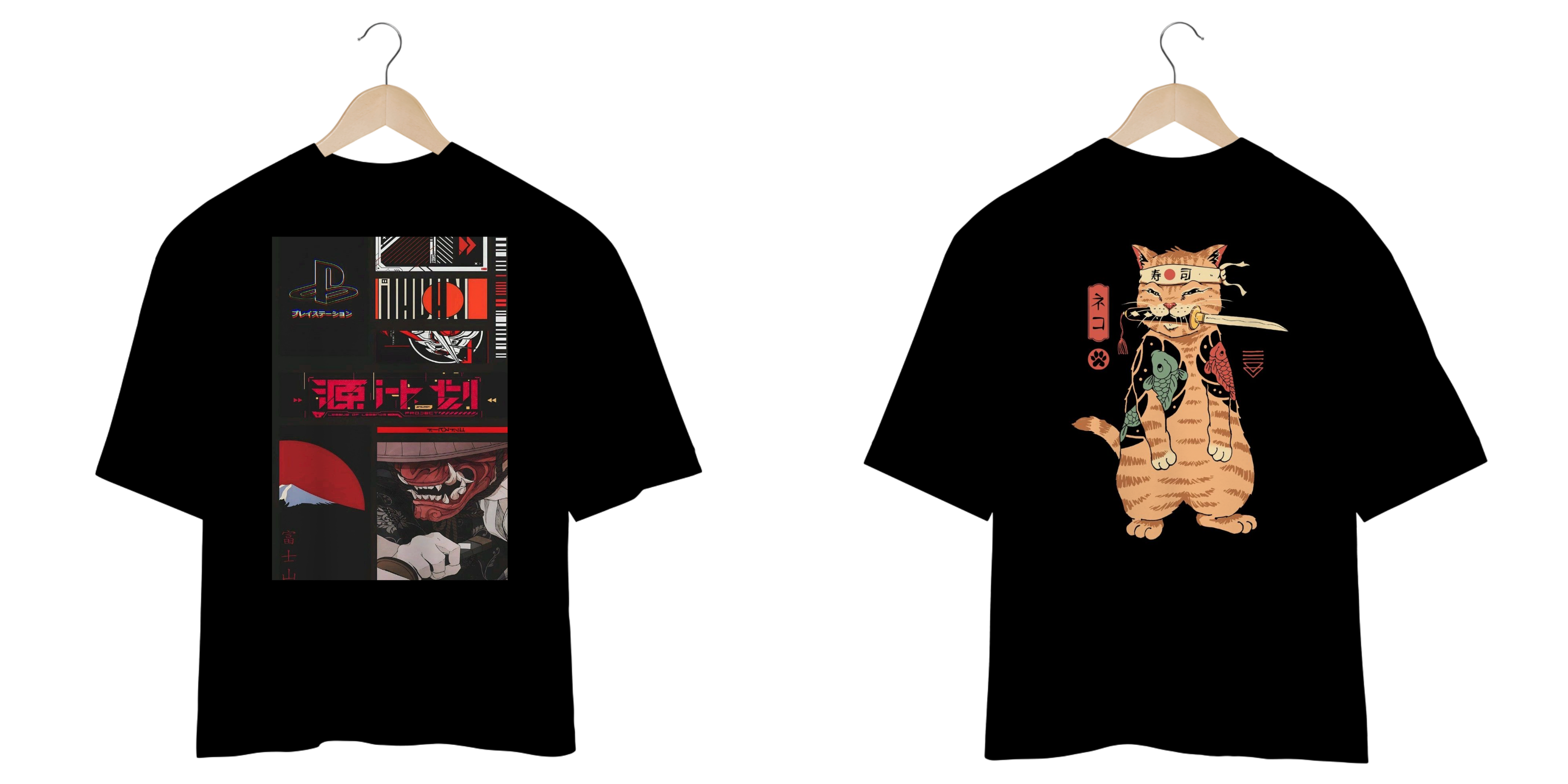 Camiseta Oversized Japan