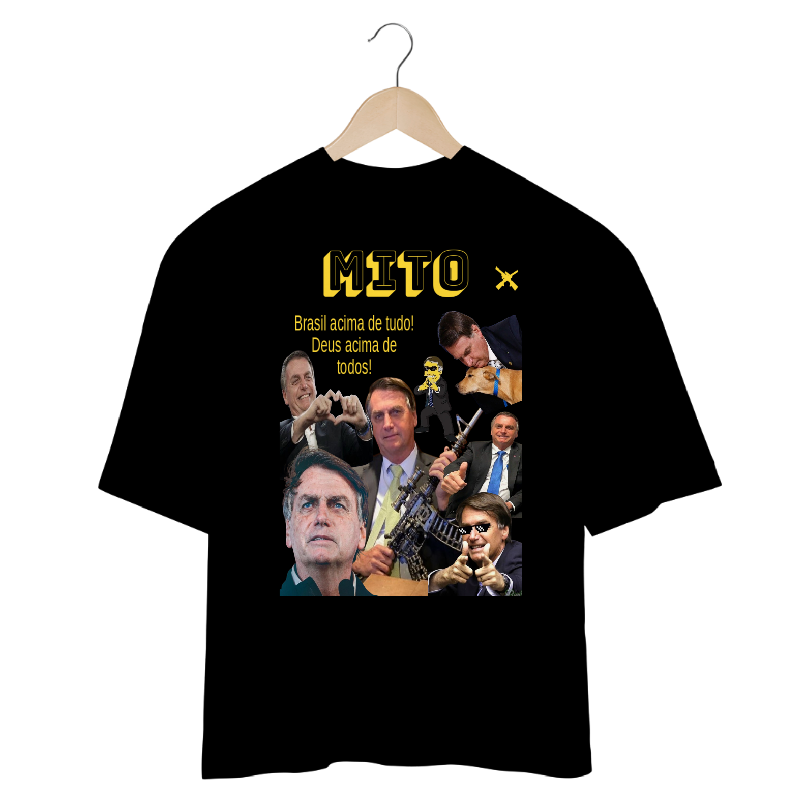 Camisa Oversized Bolsonaro