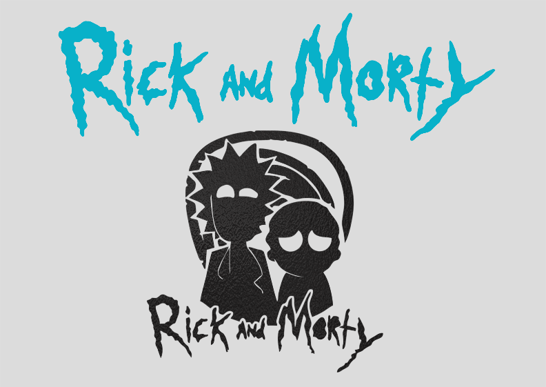 ARTE DA COLEÇAO DE RICK AND MORTY