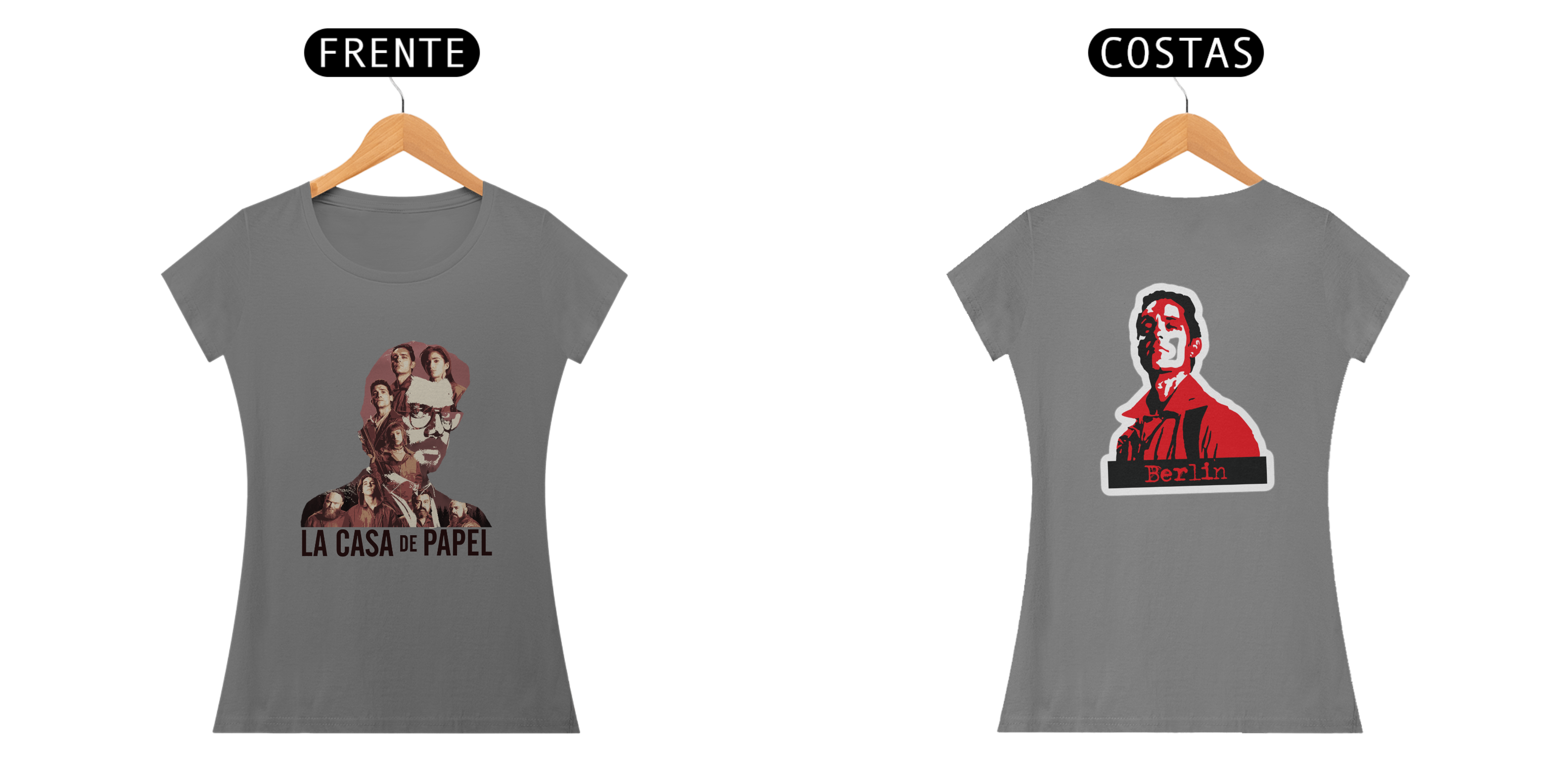 coleçao de la casa de papel feminina 