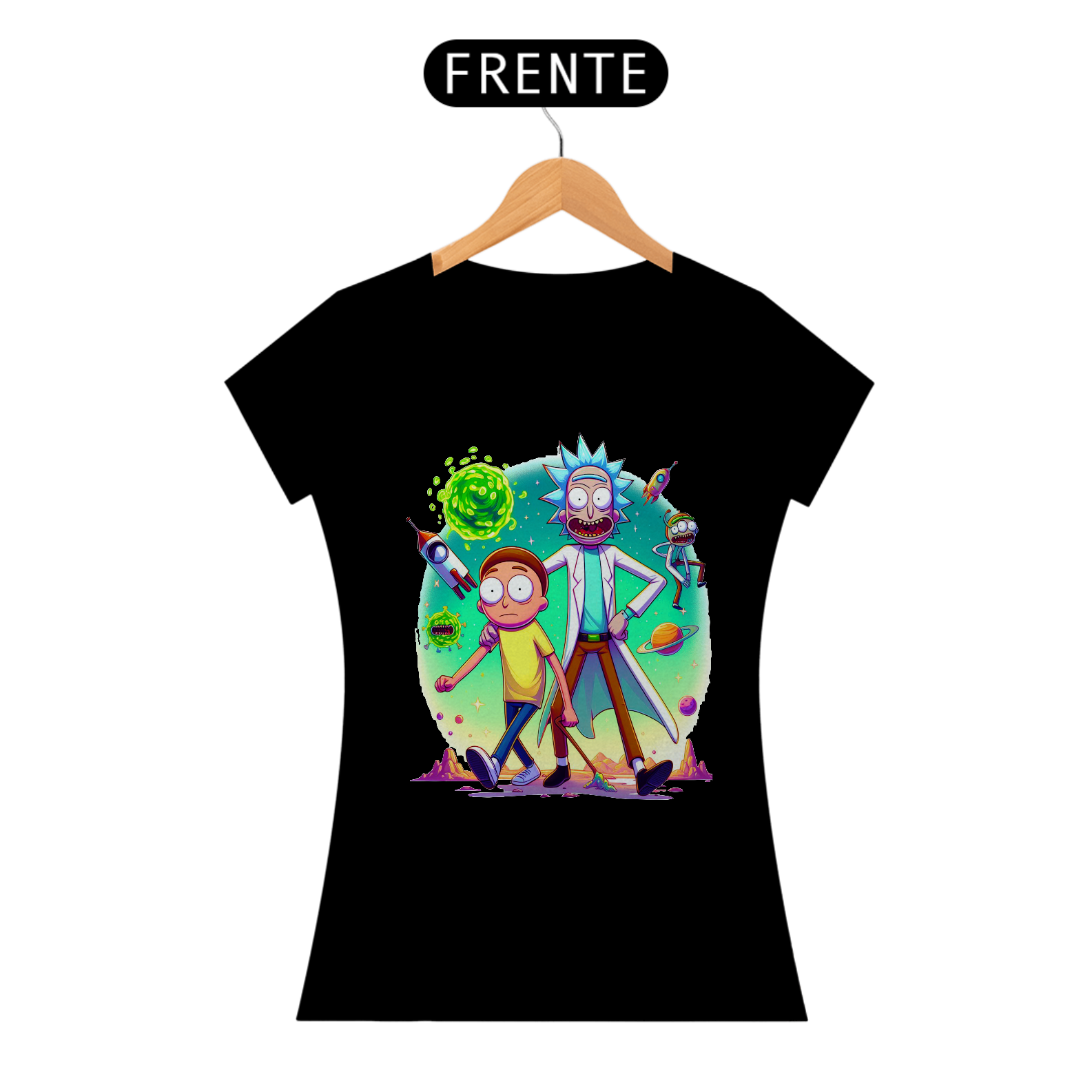 COLEÇAO RICK AND MORTY FEMININA