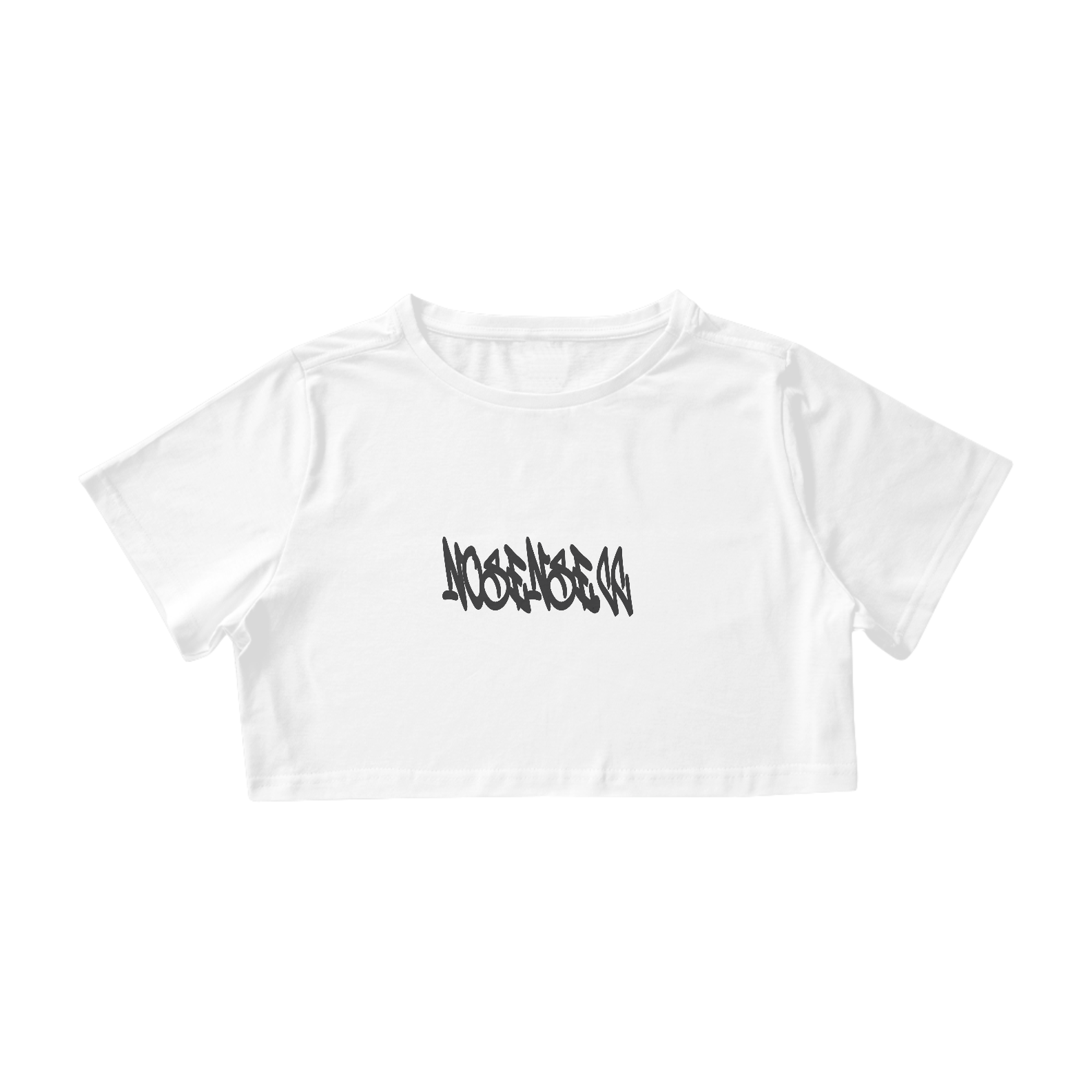 Cropped Graffiti- Estampa Escura