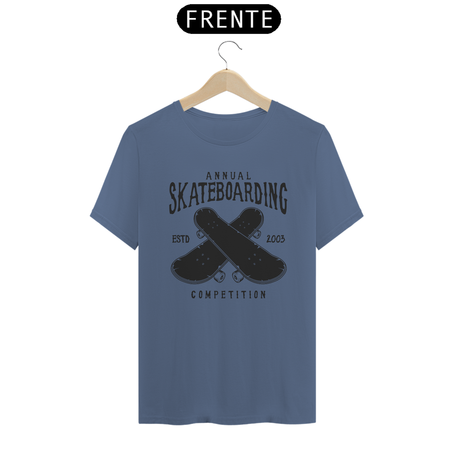 T-Shirt Estonada - Skateboard