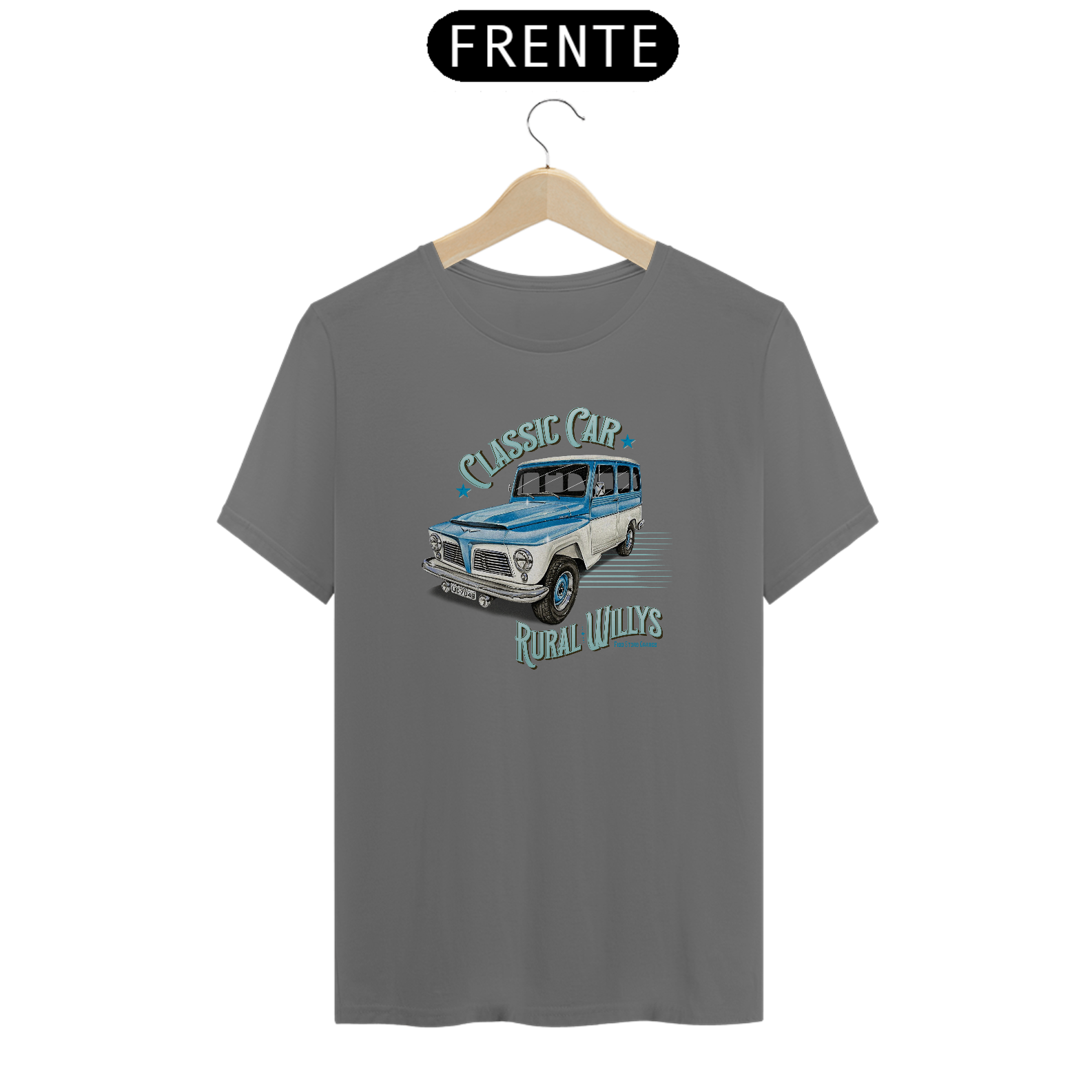 T-Shirt Estonada - Vintage Rural Willys
