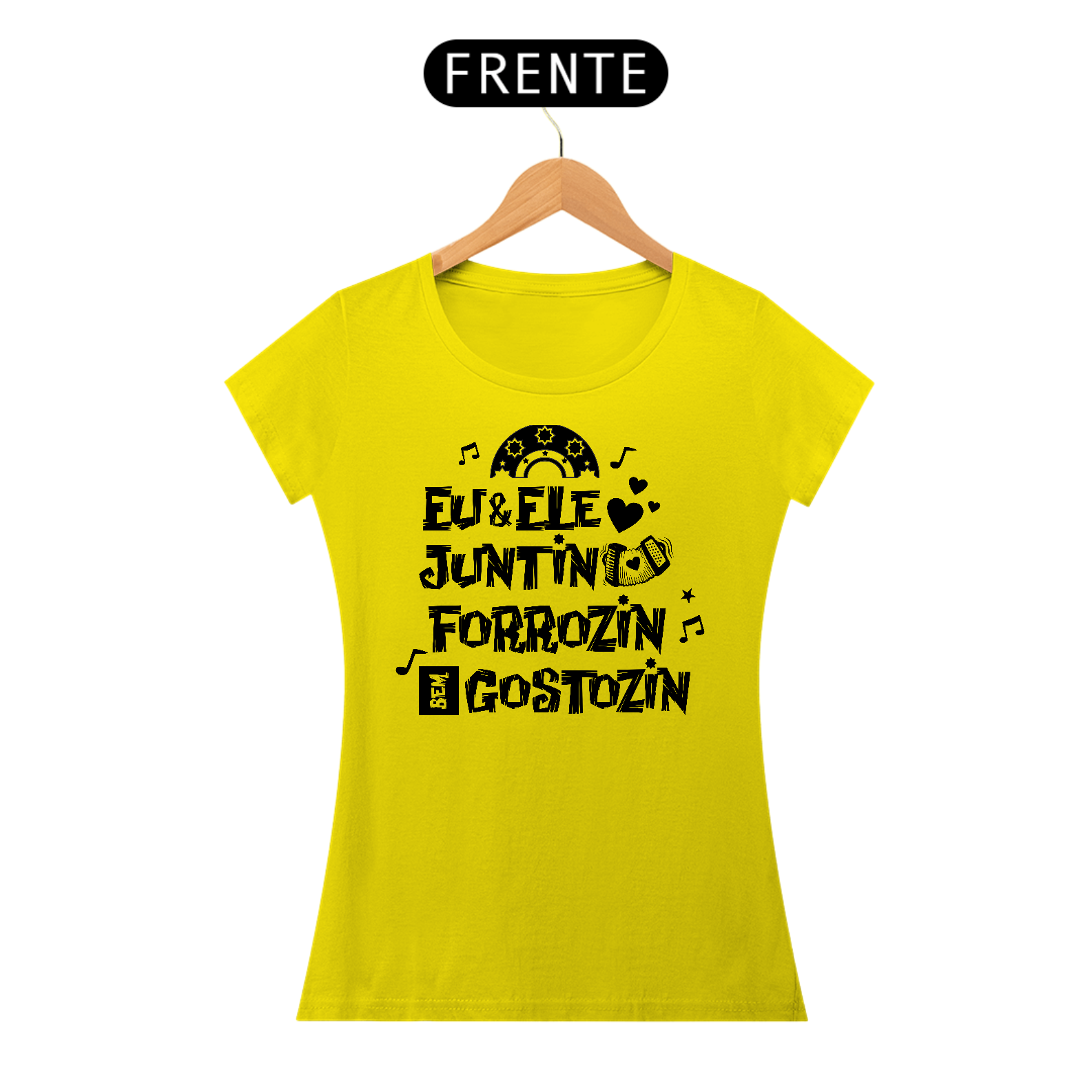 Camiseta Eu e Ele no Forrozin