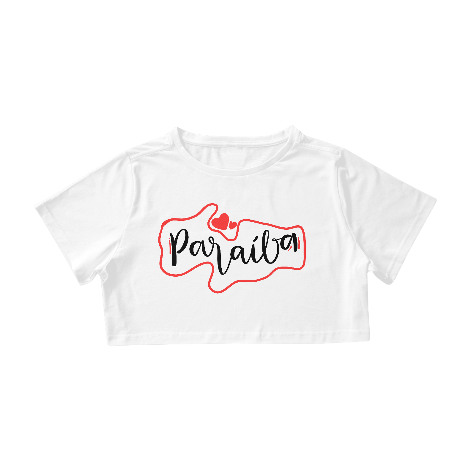 Camisa Cropped Paraíba