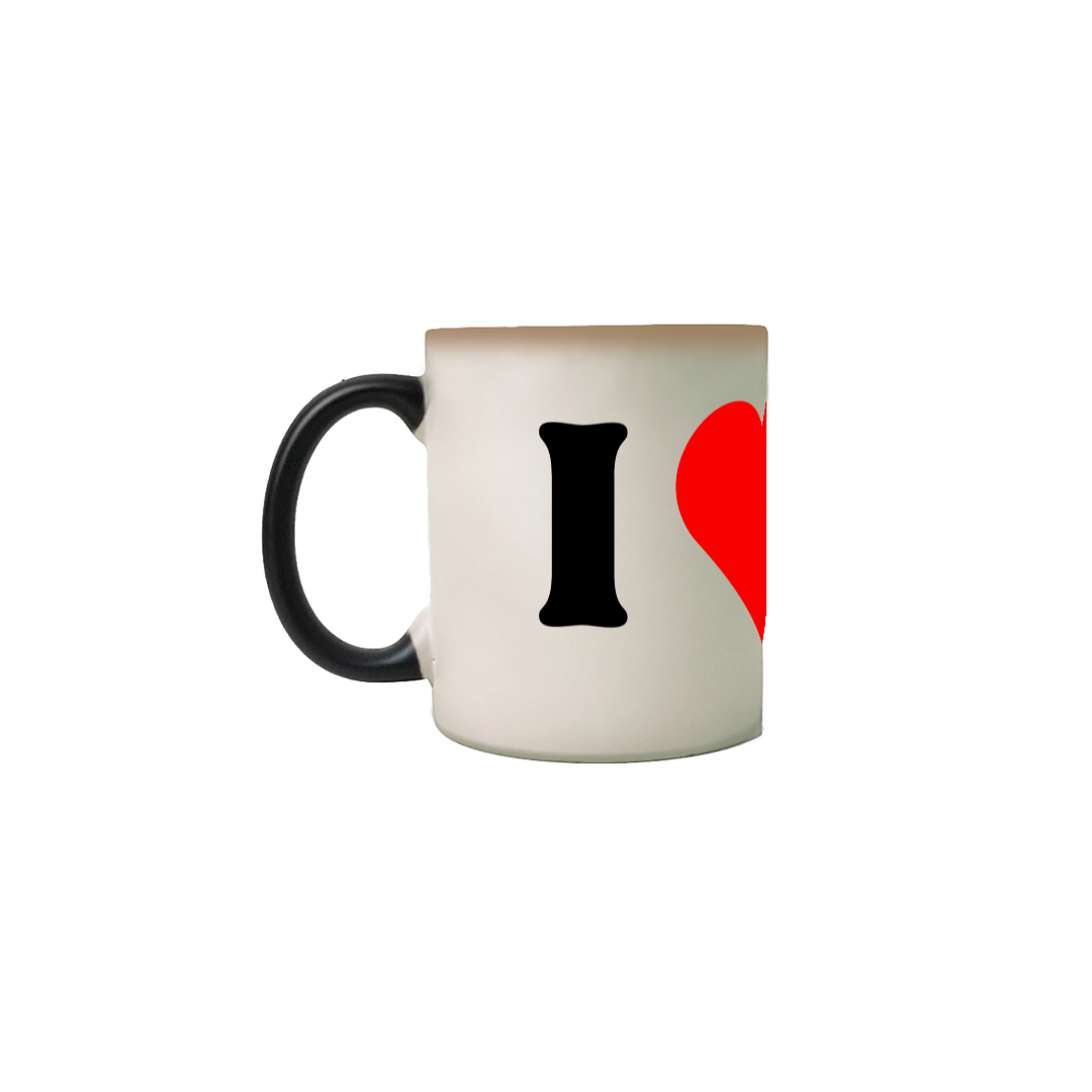 Caneca Mágica I Love Arraiá