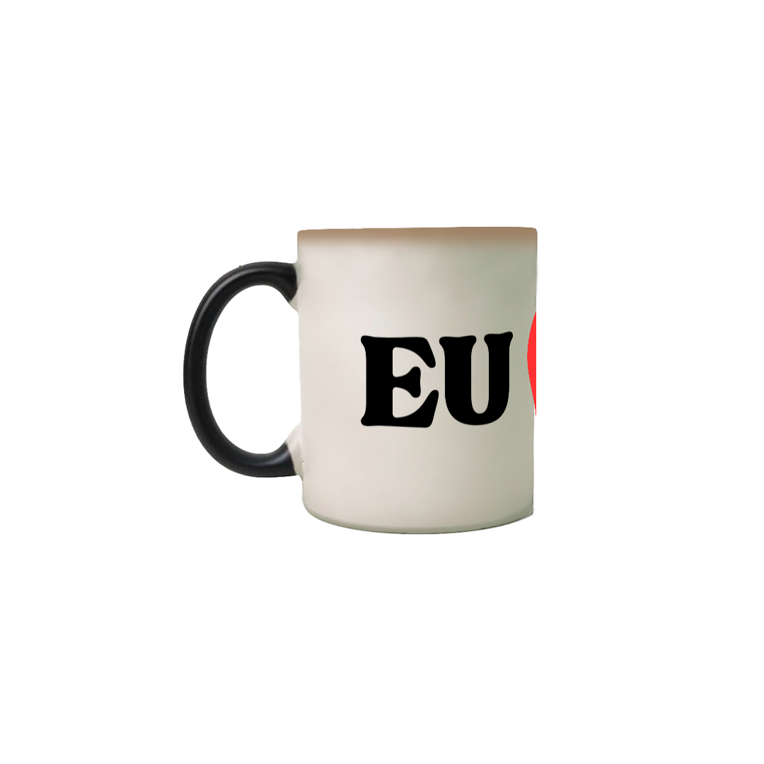 Caneca Mágica Eu Amo Arraiá