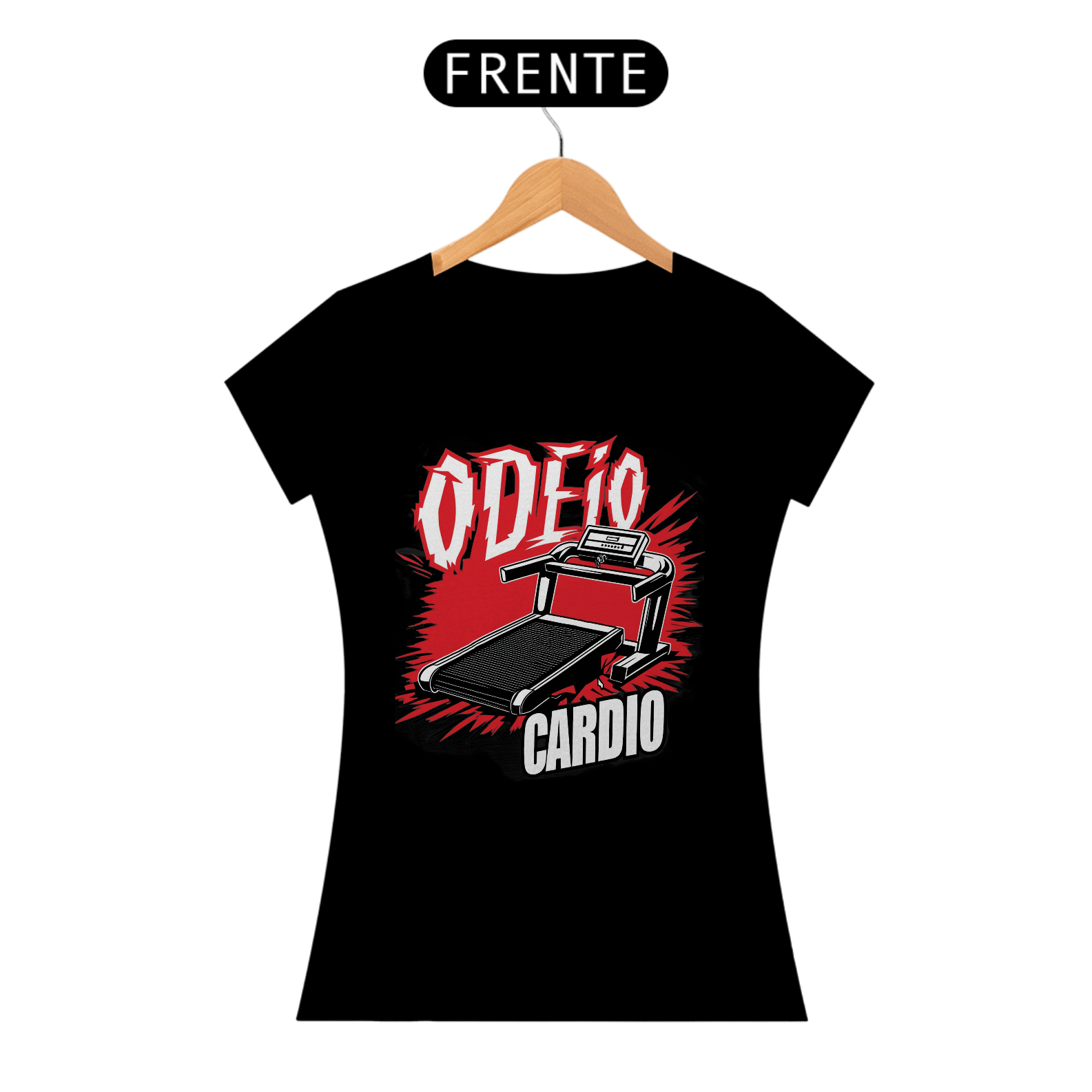 Nome do produto: Camisa Odeio Cardio ||