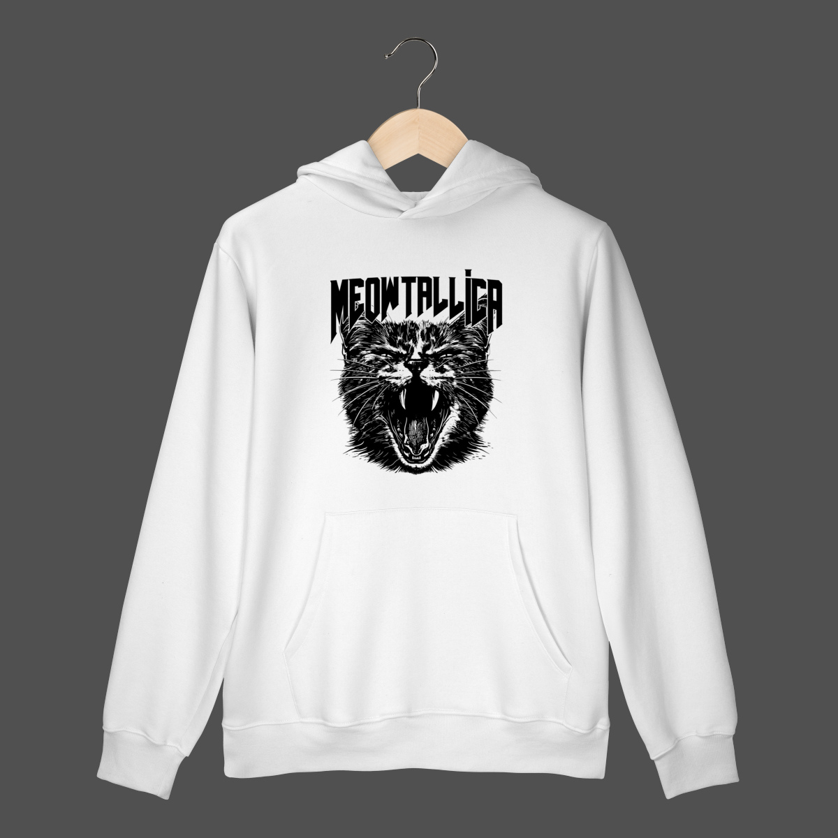 Moletom Canguru Prime | Meowtallica