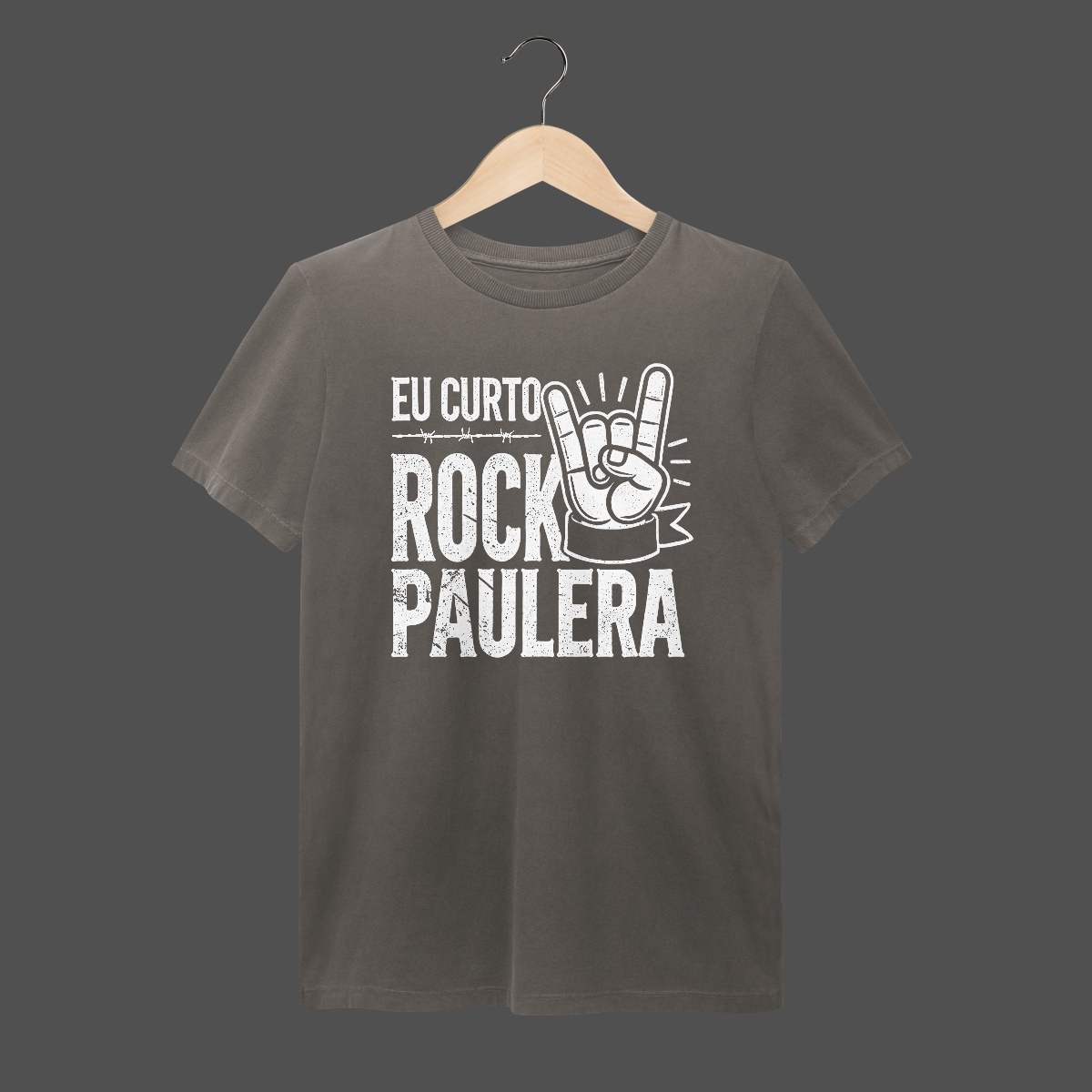 Camiseta Estonada | Eu Curto Rock Paulera