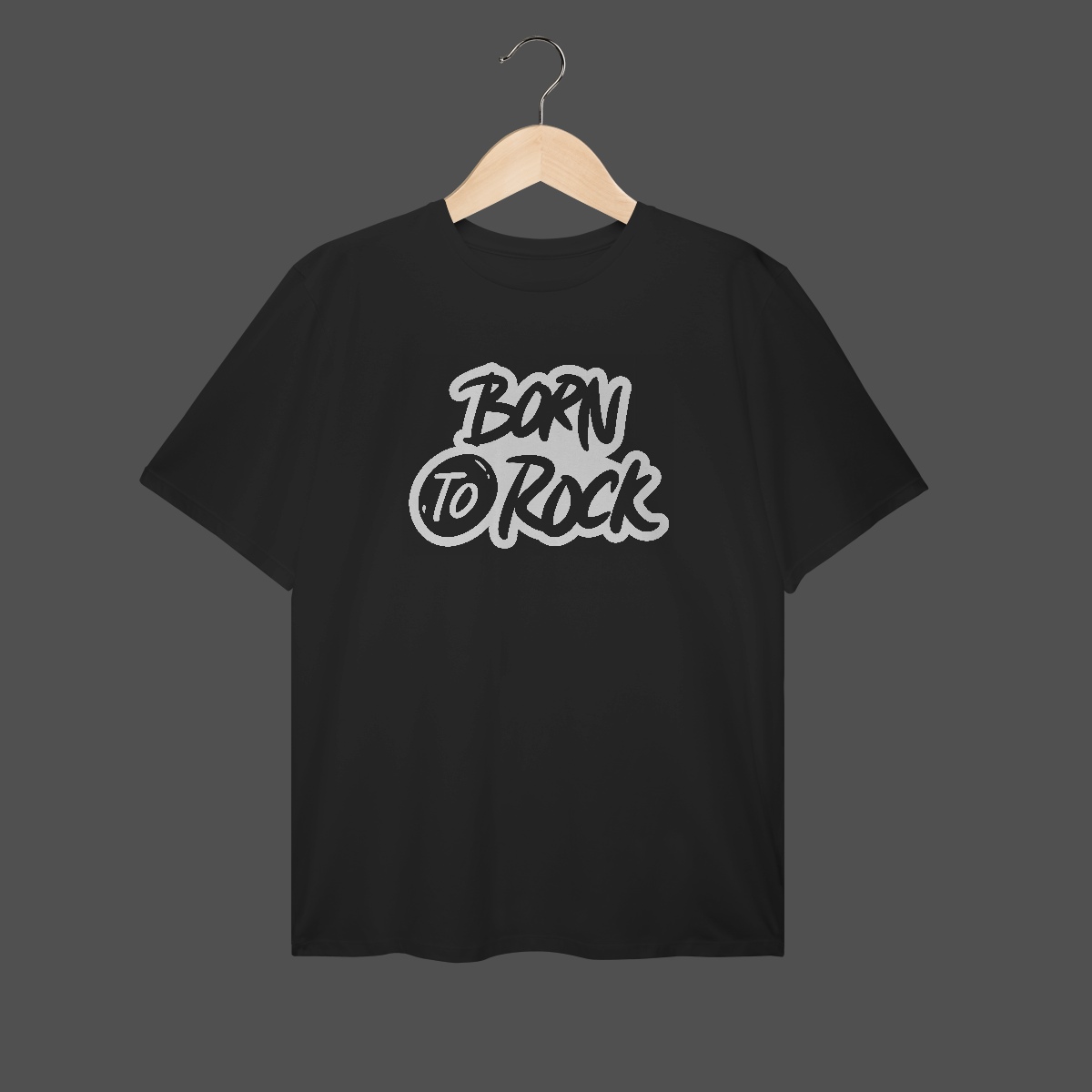 Camiseta Plus Size | Born To Rock