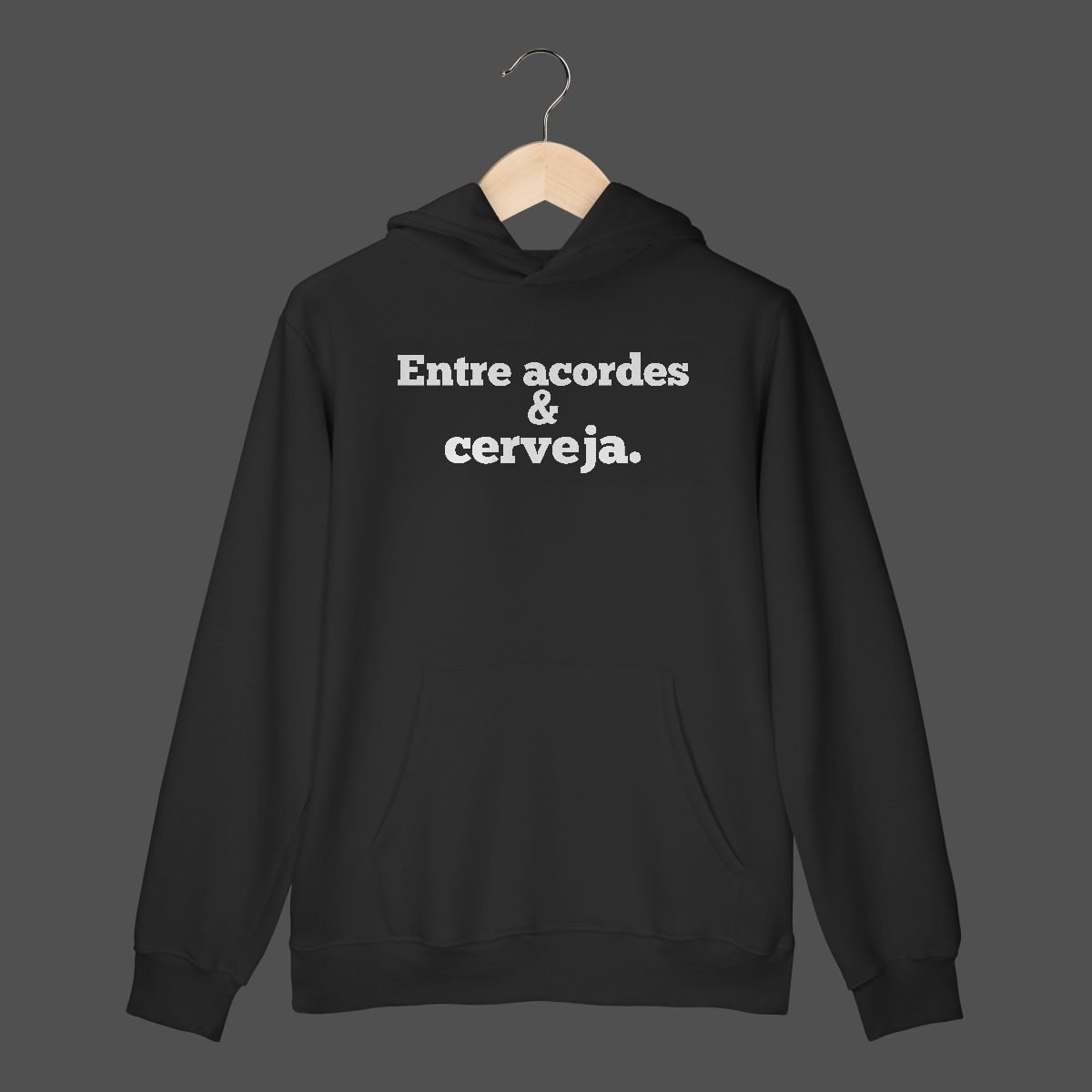 Moletom Canguru Prime | Entre acordes & cerveja.