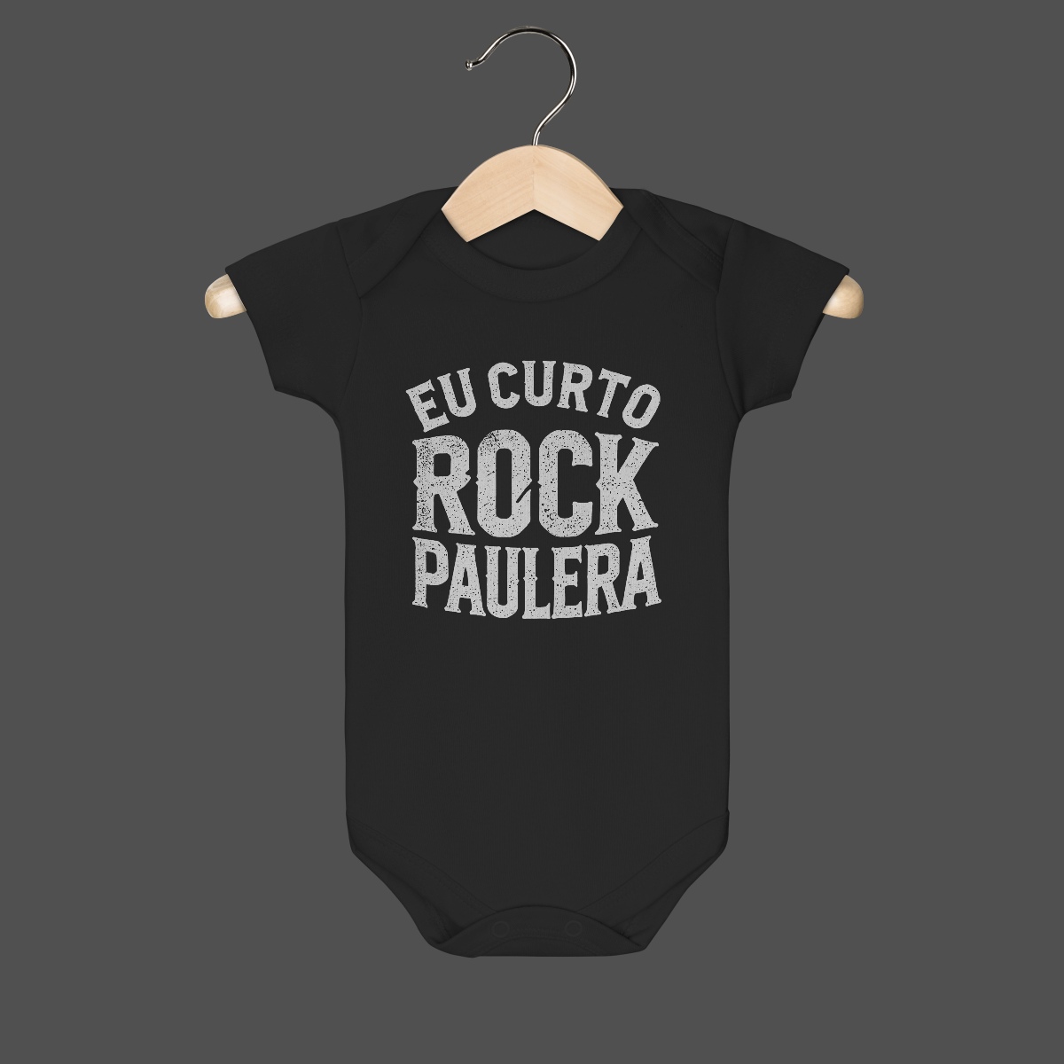 Body Infantil | Eu Curto Rock Paulera
