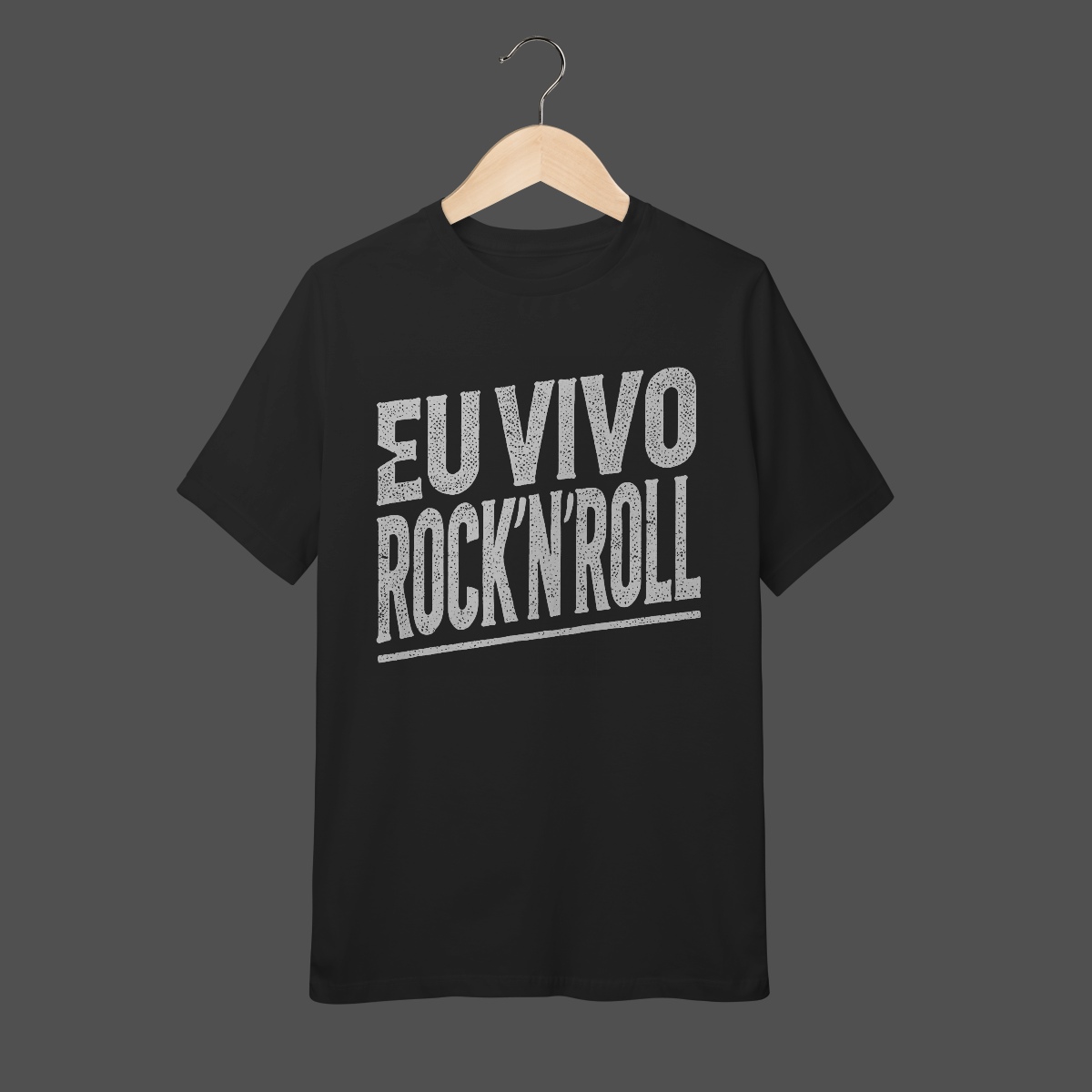 Camiseta Infantil (10 a 14) | Eu Vivo Rock'N'Roll