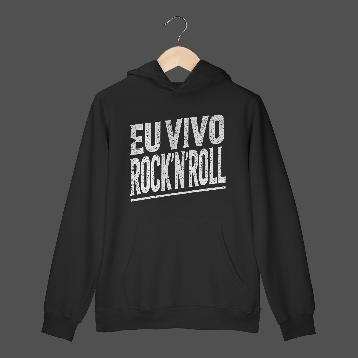 Moletom Canguru Prime | Eu Vivo Rock'N'Roll