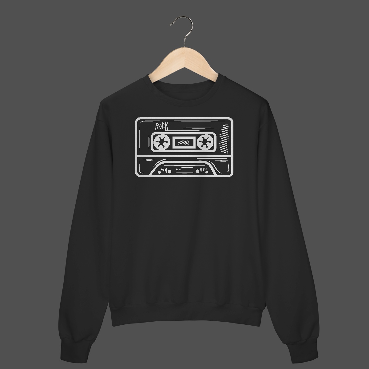 Moletom Fechado Prime | Fita K7 Rock