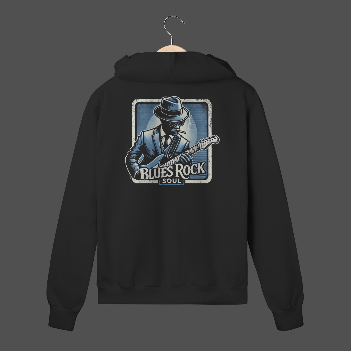 Moletom C/ Zíper Prime | Blues Rock