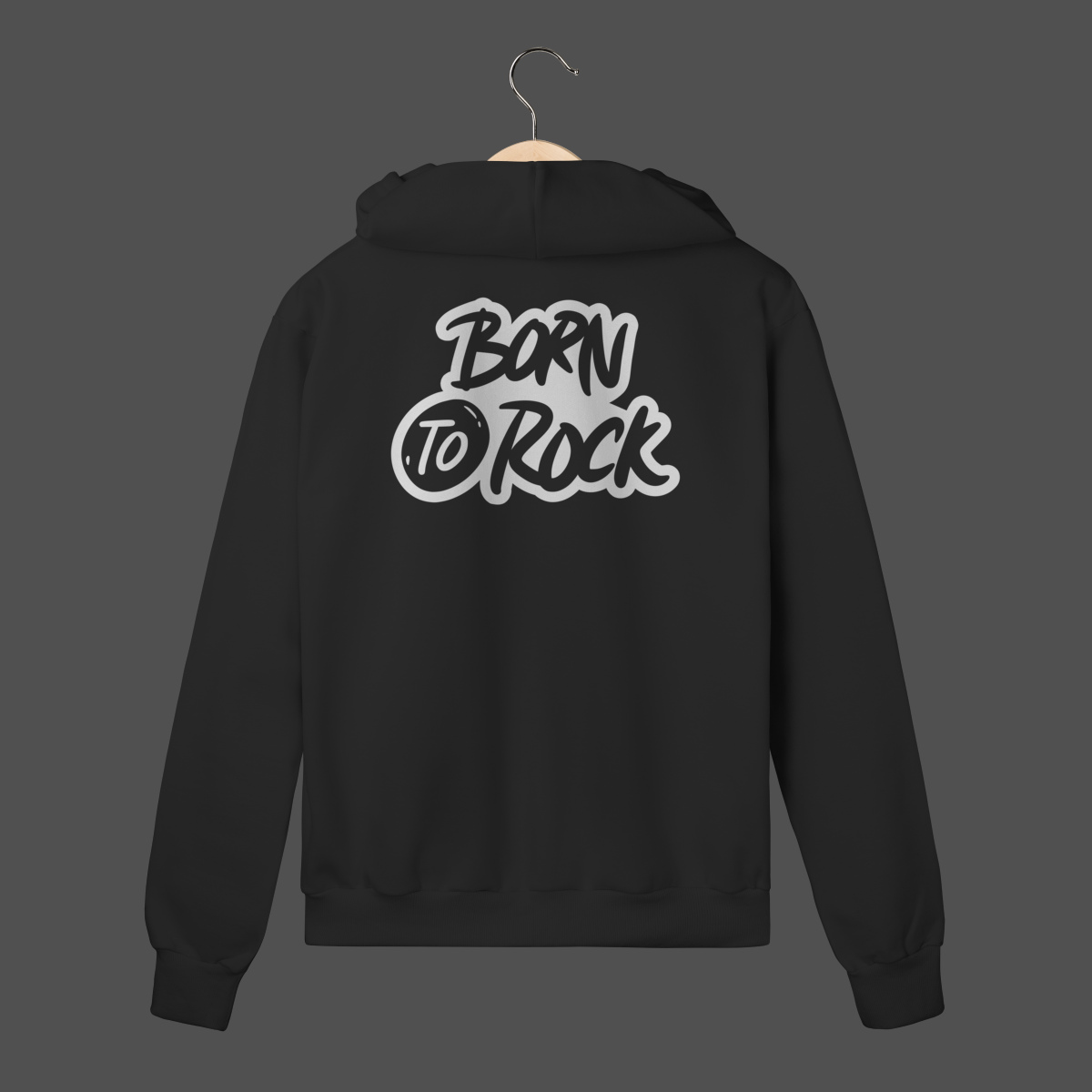 Moletom C/ Zíper Prime | Born To Rock