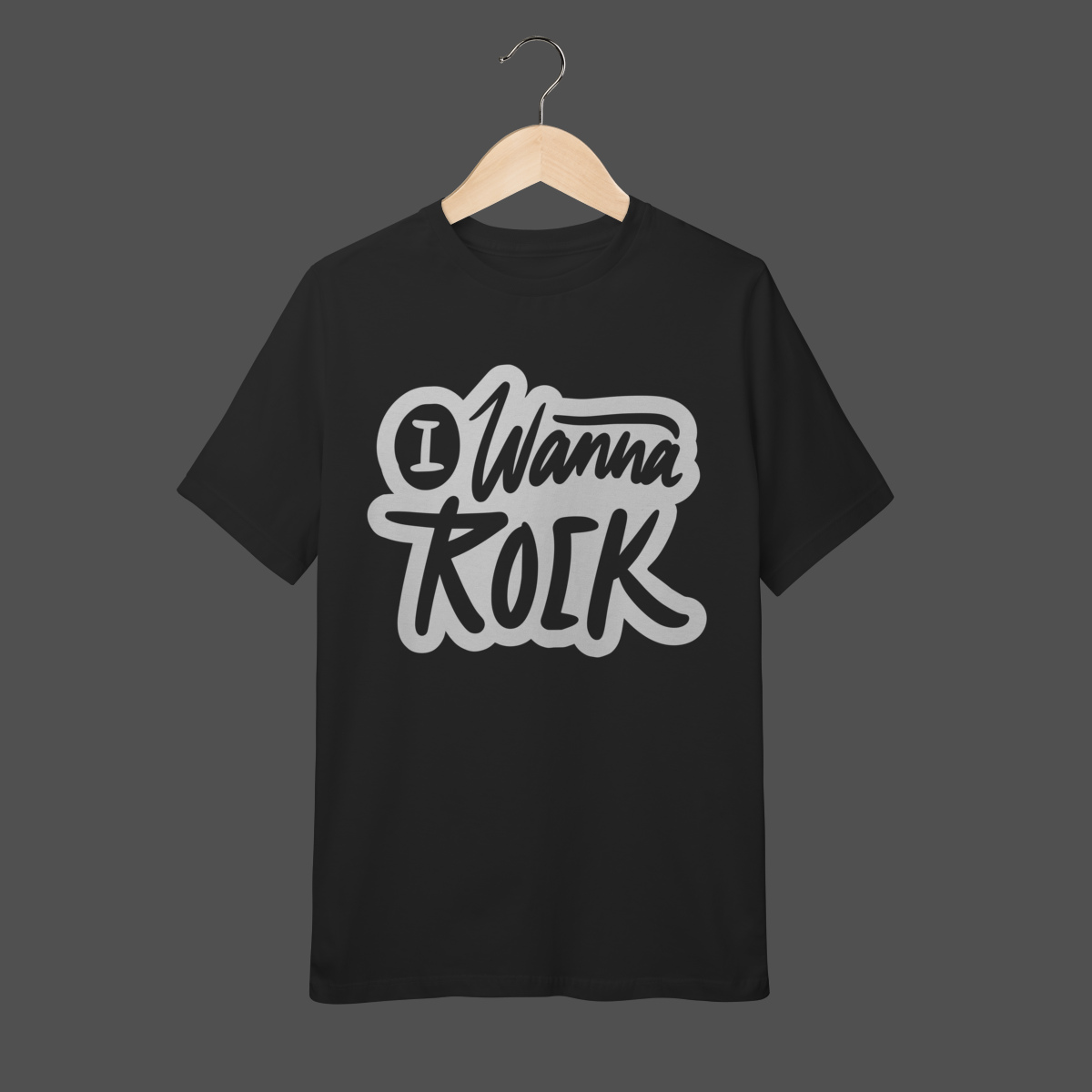 Camiseta Infantil (10 a 14) | I Wanna Rock