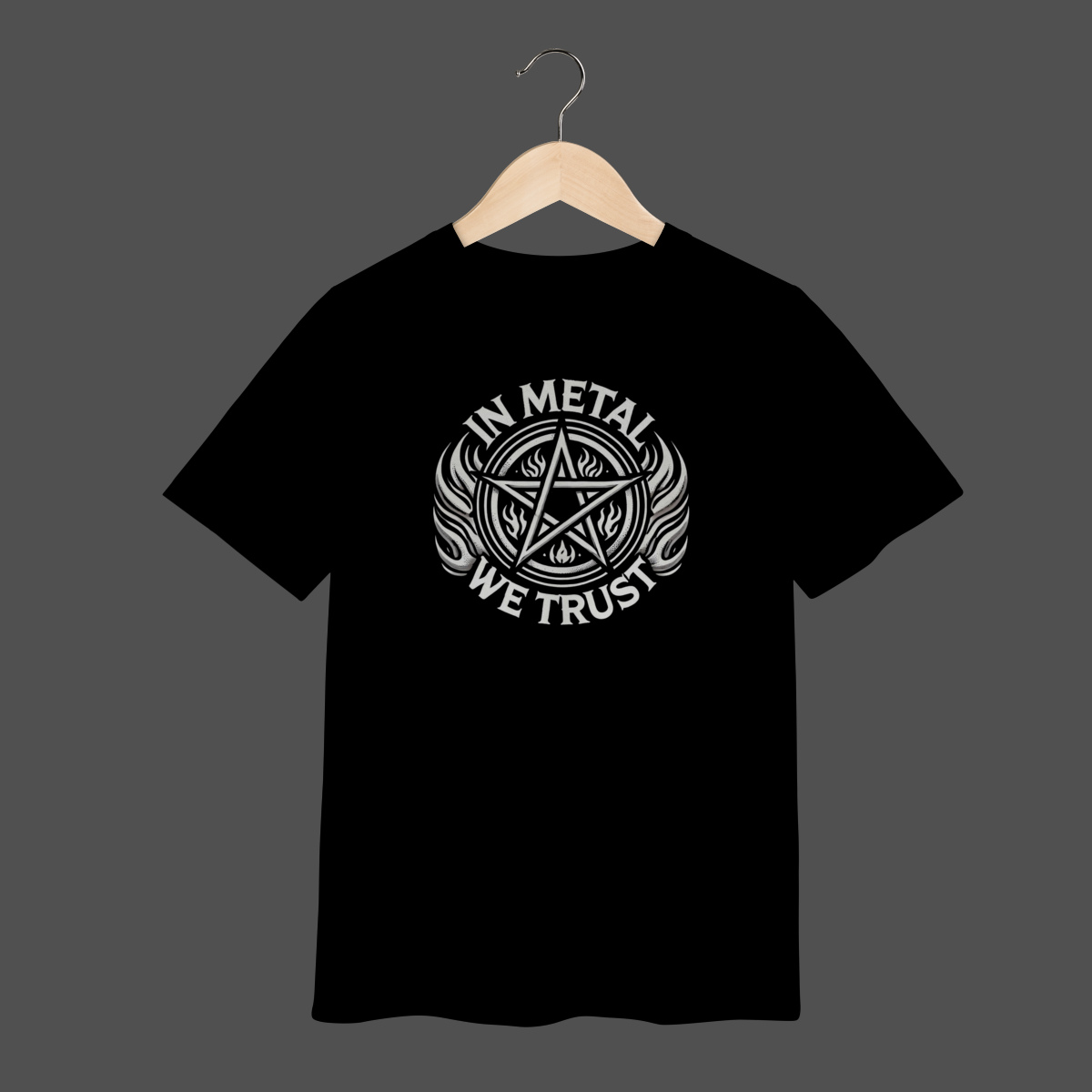 Camiseta Infantil (2 a 8) | In Metal We Trust