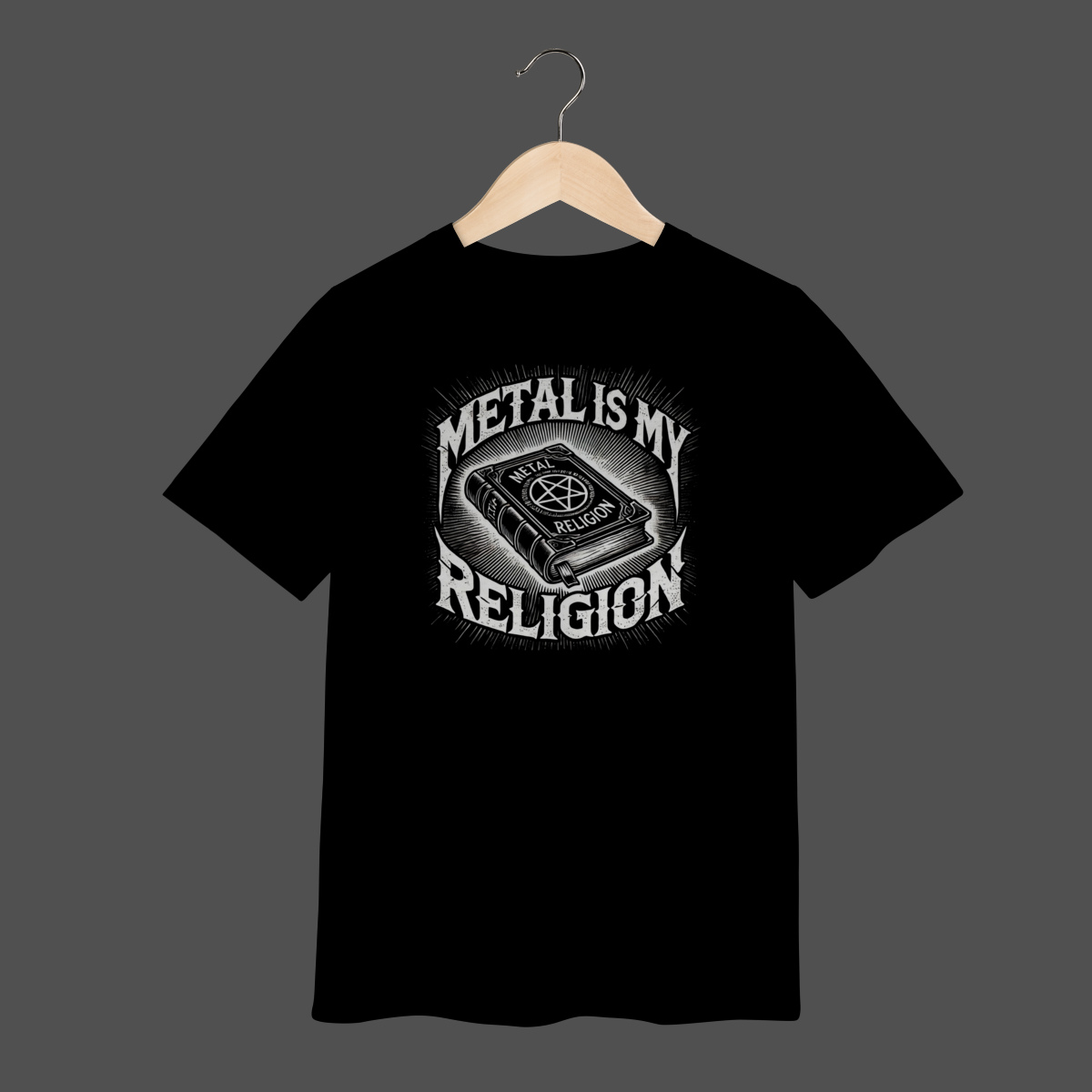 Camiseta Infantil (2 a 8) | Metal Is My Religion