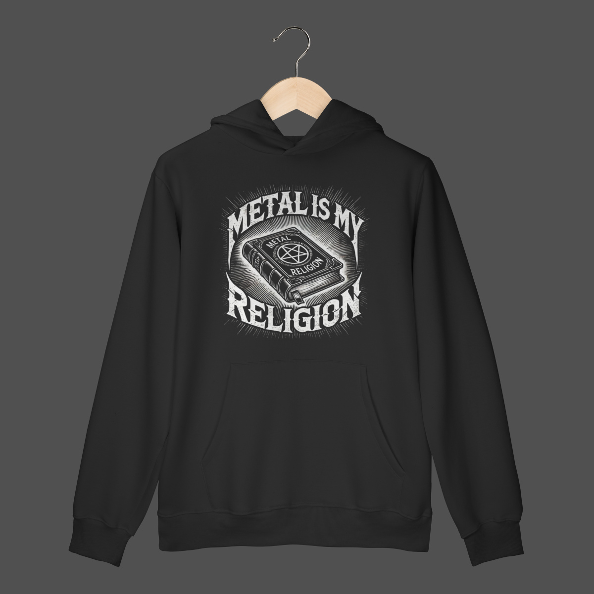 Moletom Canguru Prime | Metal Is My Religion