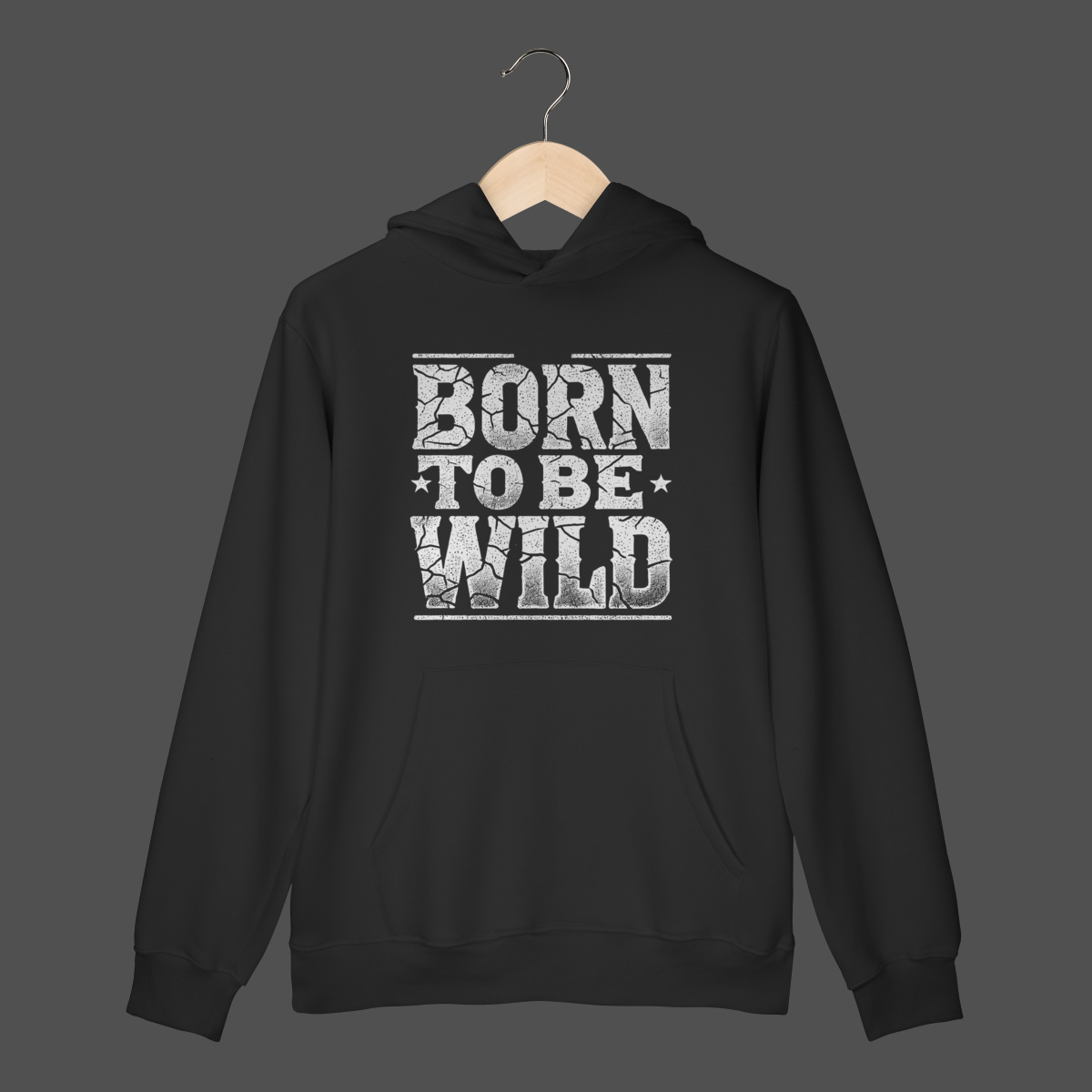 Moletom Canguru Prime | Born To Be Wild