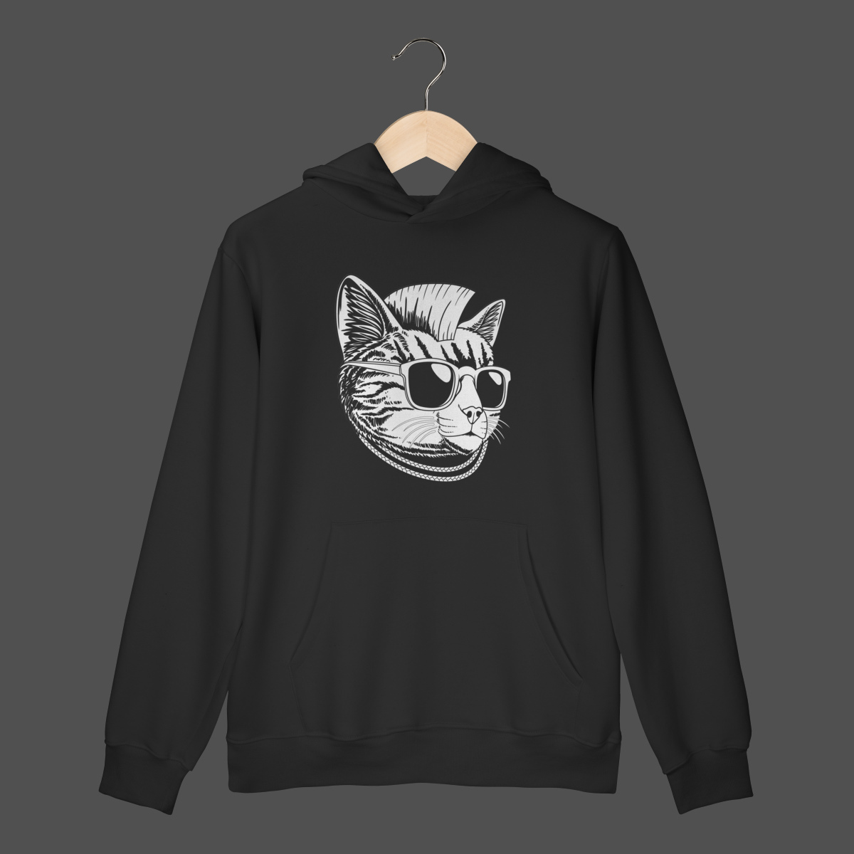 Moletom Canguru Prime | Punk Cat