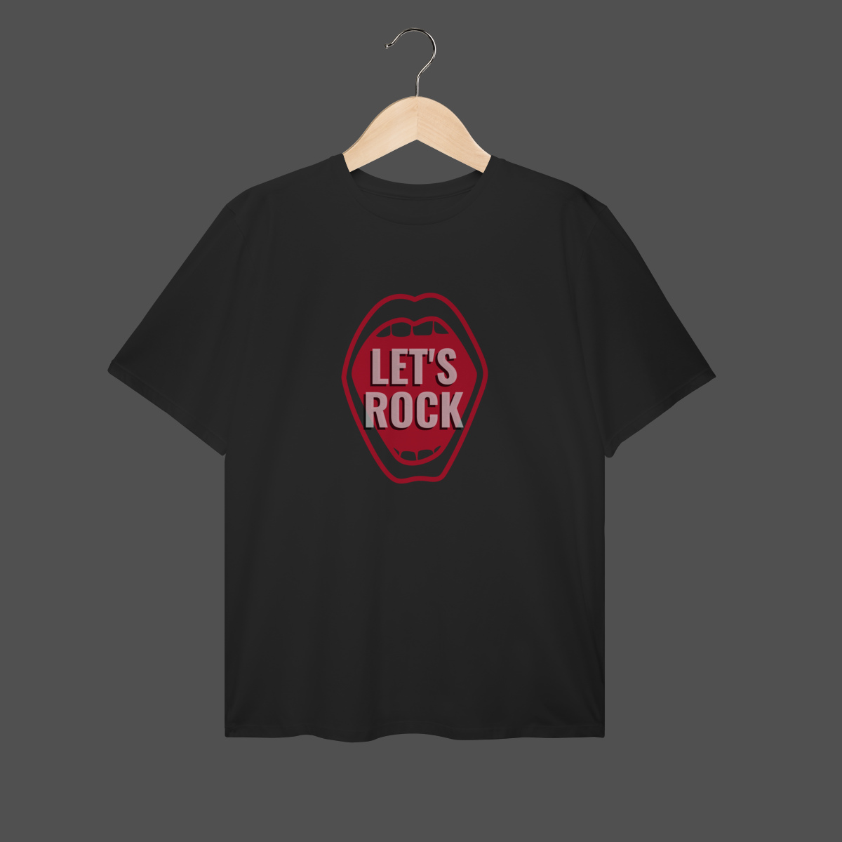 Camiseta Plus Size | Let's Rock