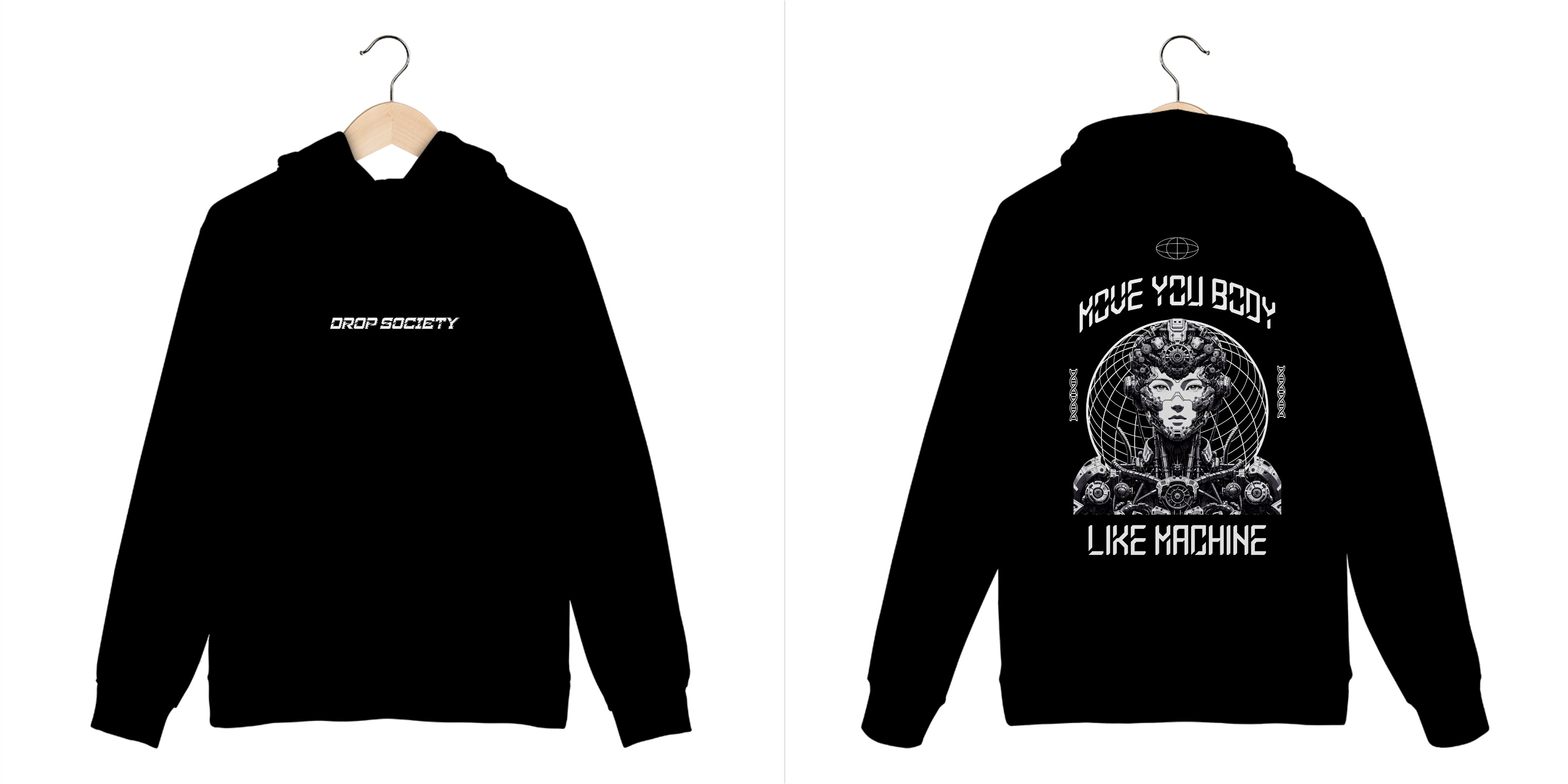 Moletom Canguru Like Machine