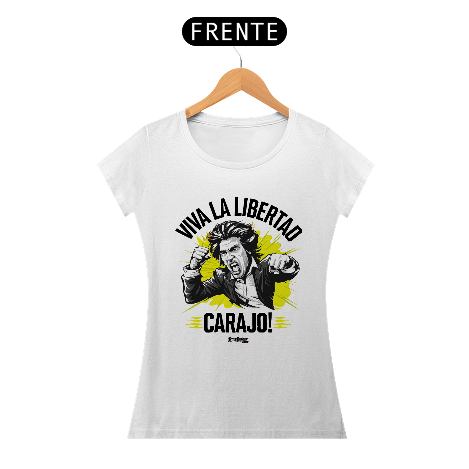 Camiseta FEM - Viva La Libertad Carajo! Dark Colored 